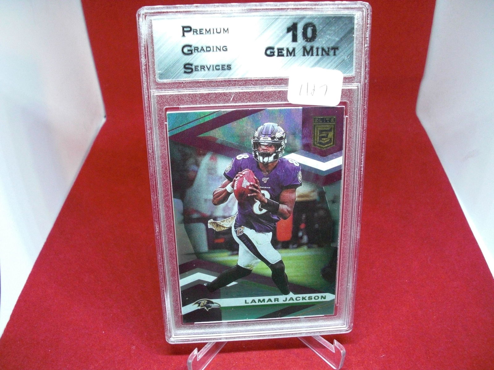 pgs graded lamar jackson mint 10 (1 of 1)