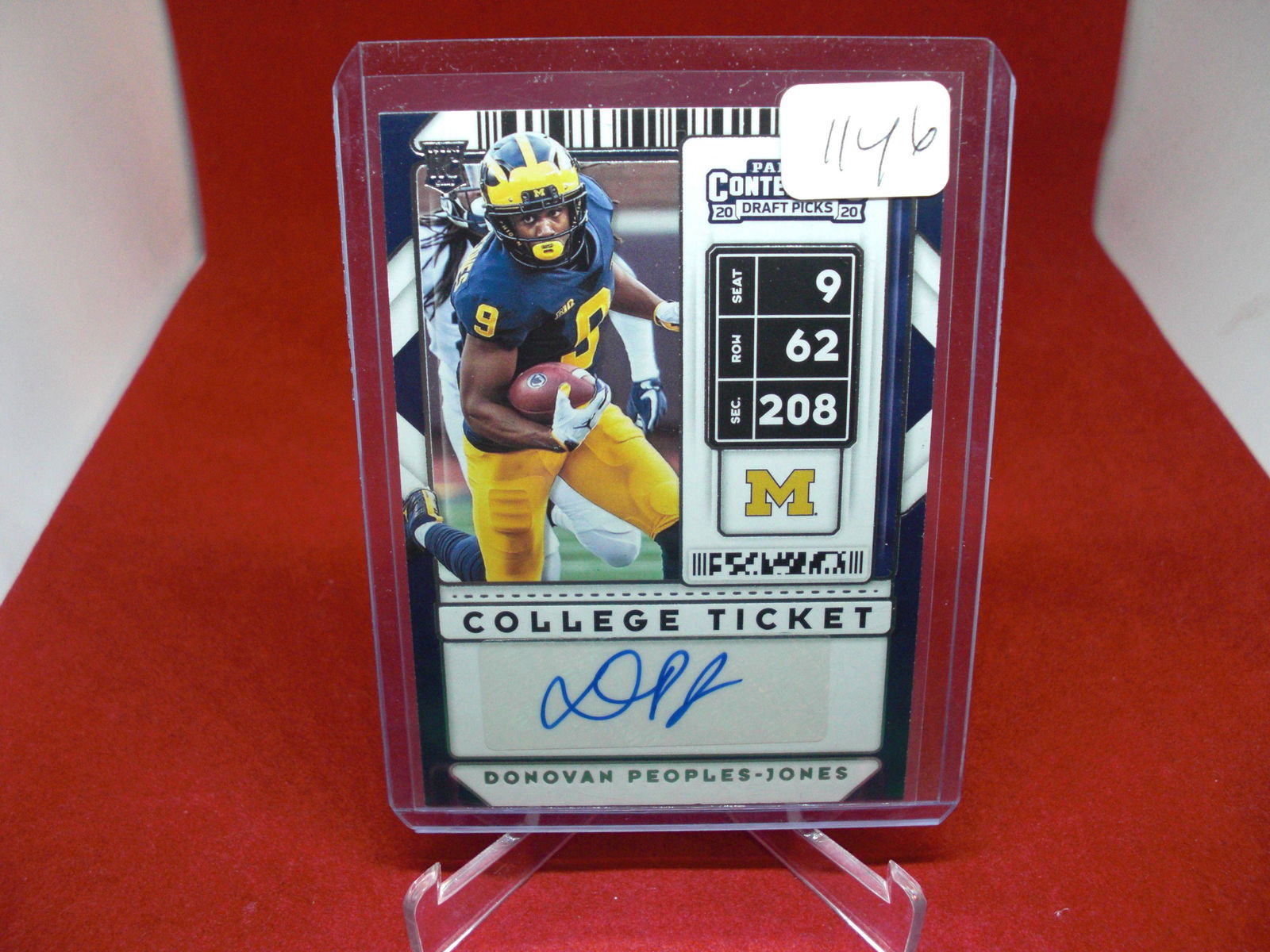 donovan peoples jones auto rookie (1 of 1)