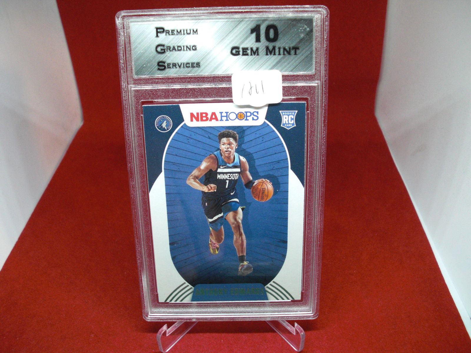 pgs graded anthonu edwards rookie mint 10 (1 of 1)