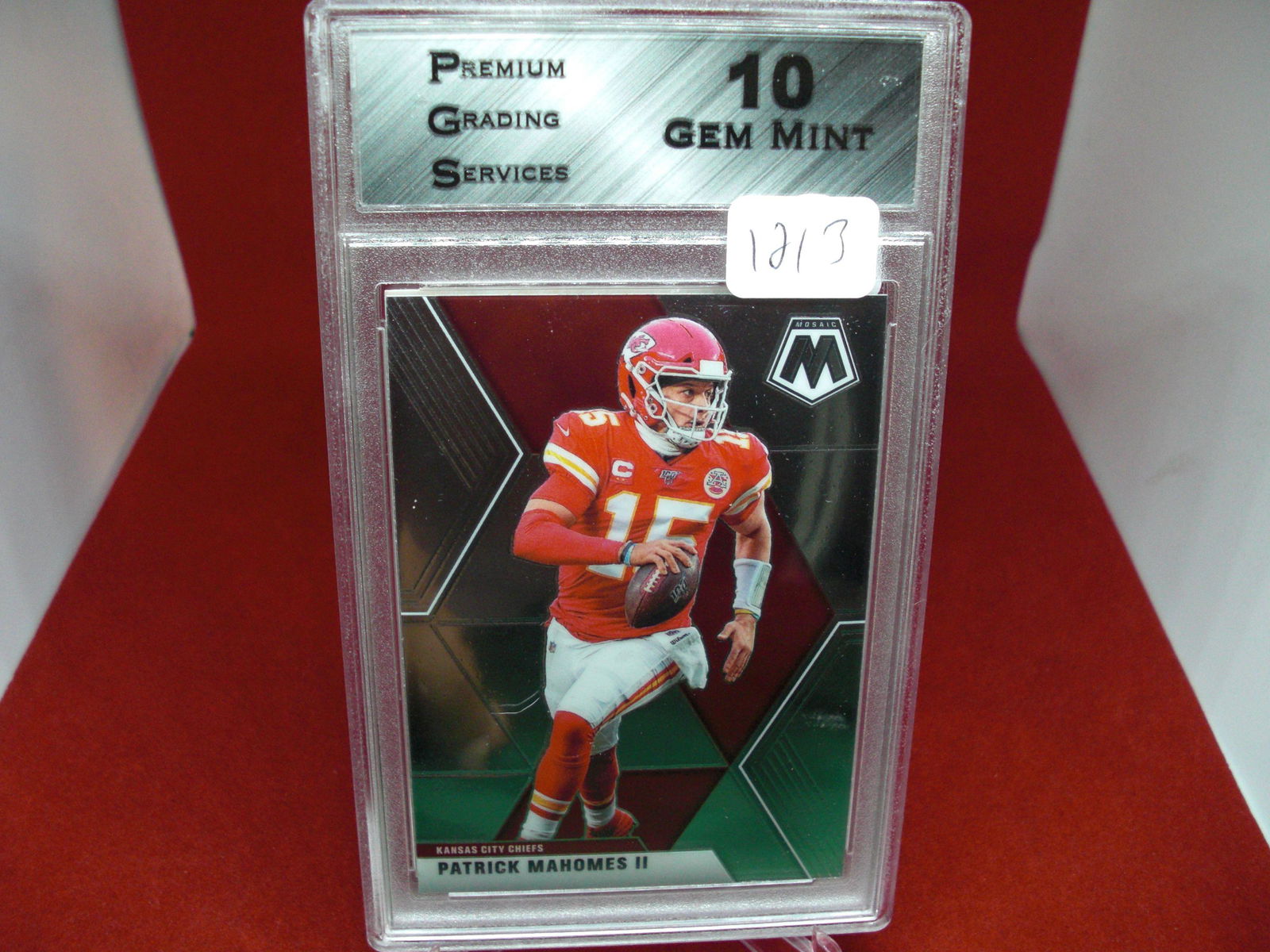 pgs graded patrick mahomes mint 10 (1 of 1)