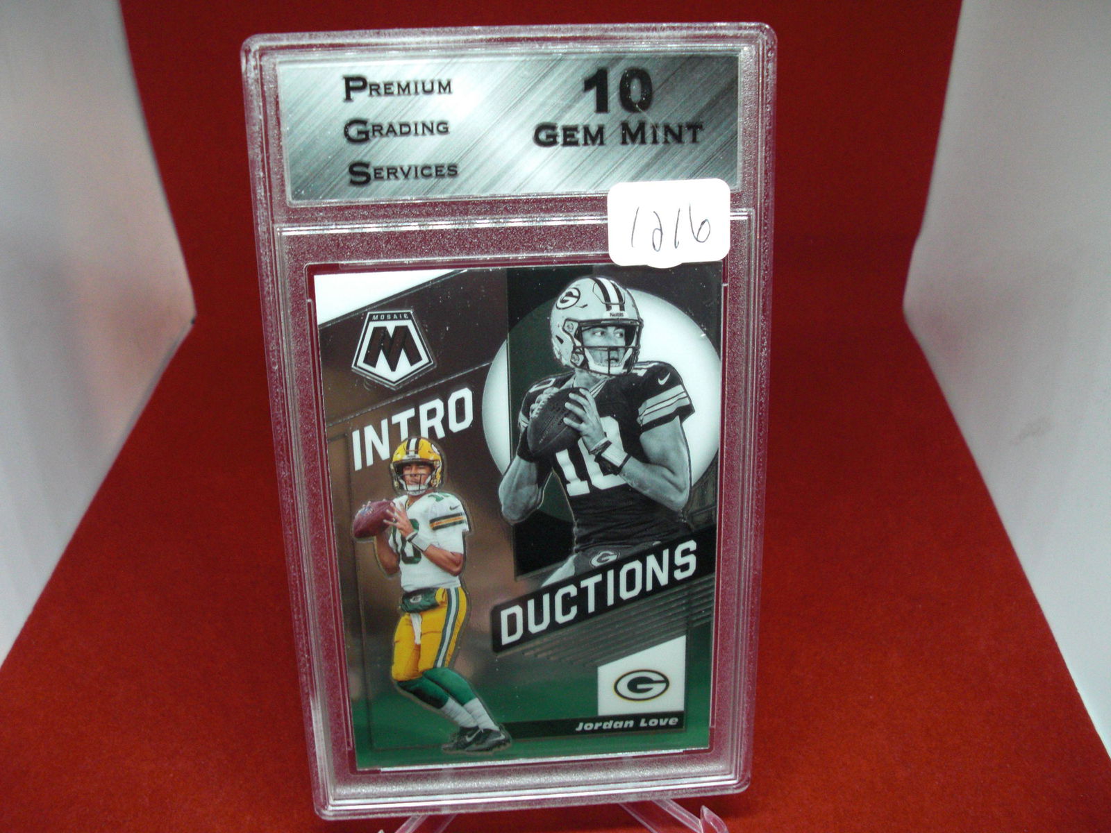 pgs graded jordan love mint 10 (1 of 1)