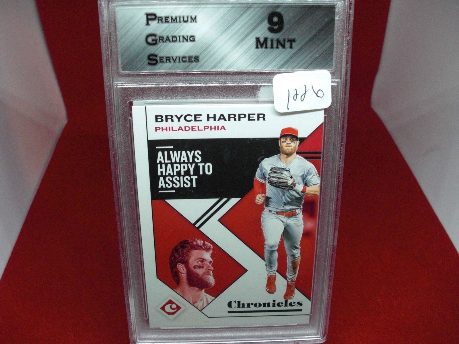 pgs graded bryce harper mint 9 (1 of 1)