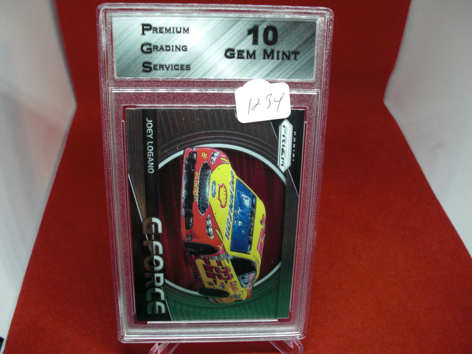 pgs graded joey logano mint 10 (1 of 1)