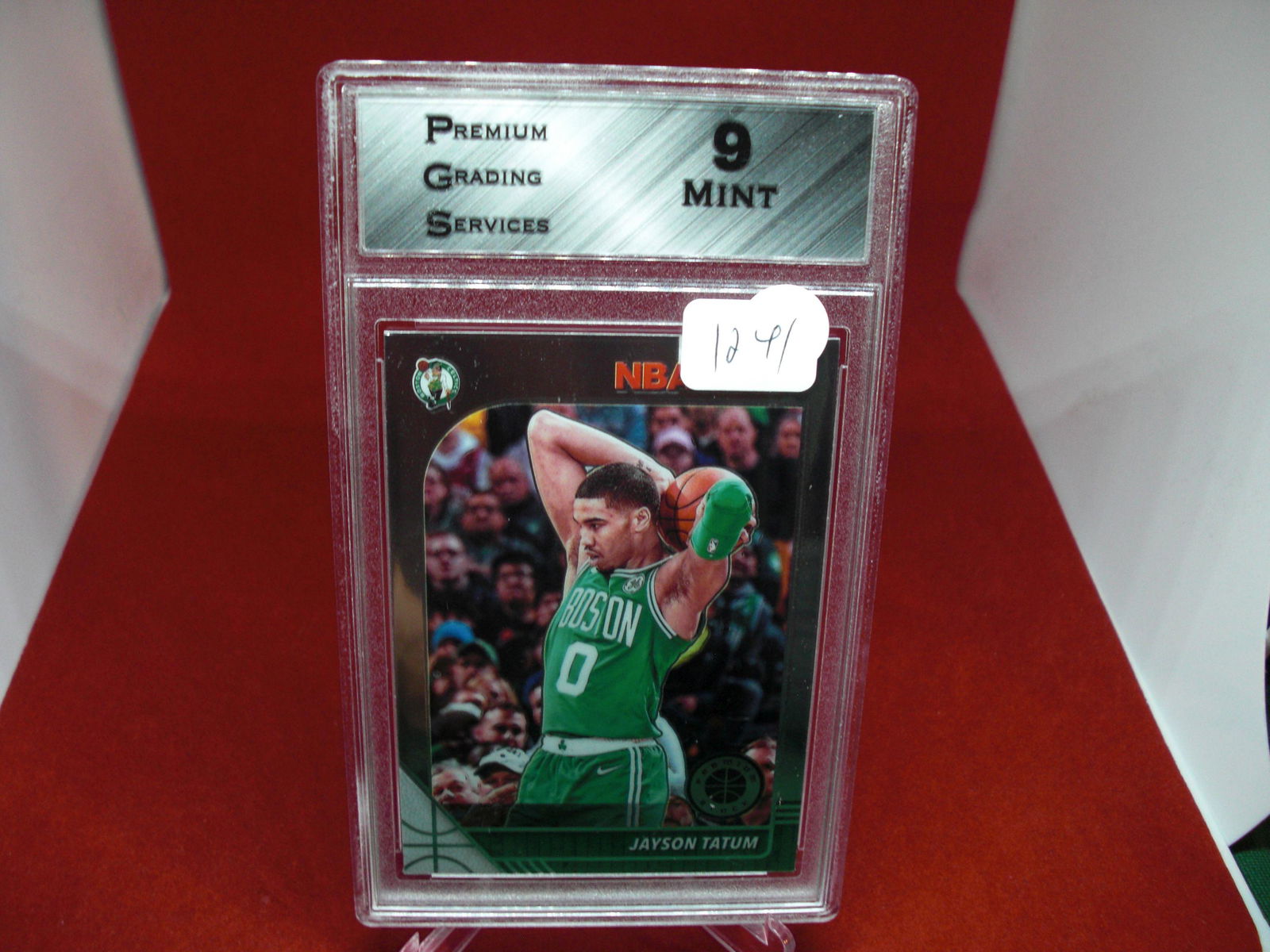 pgs graded jayson tatum mint 9 (1 of 1)