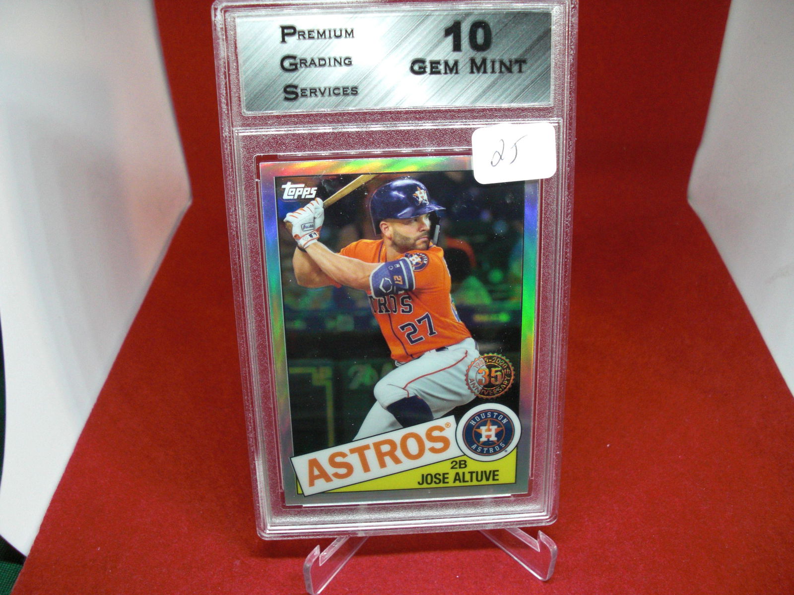 pgs graded jose altuve mint 10 (1 of 1)