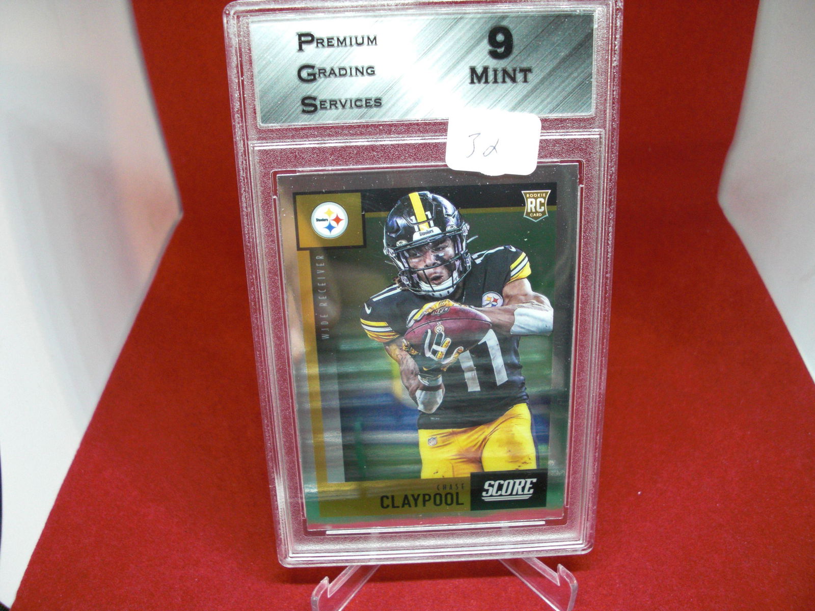 pgs graded chase claypool mint 9 (1 of 1)