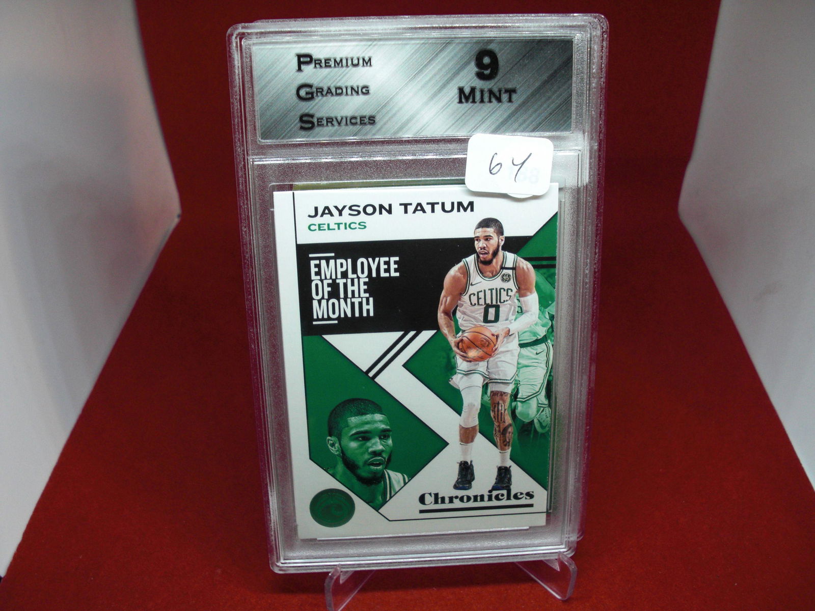 pgs graded jayson tatum mint 9 (1 of 1)