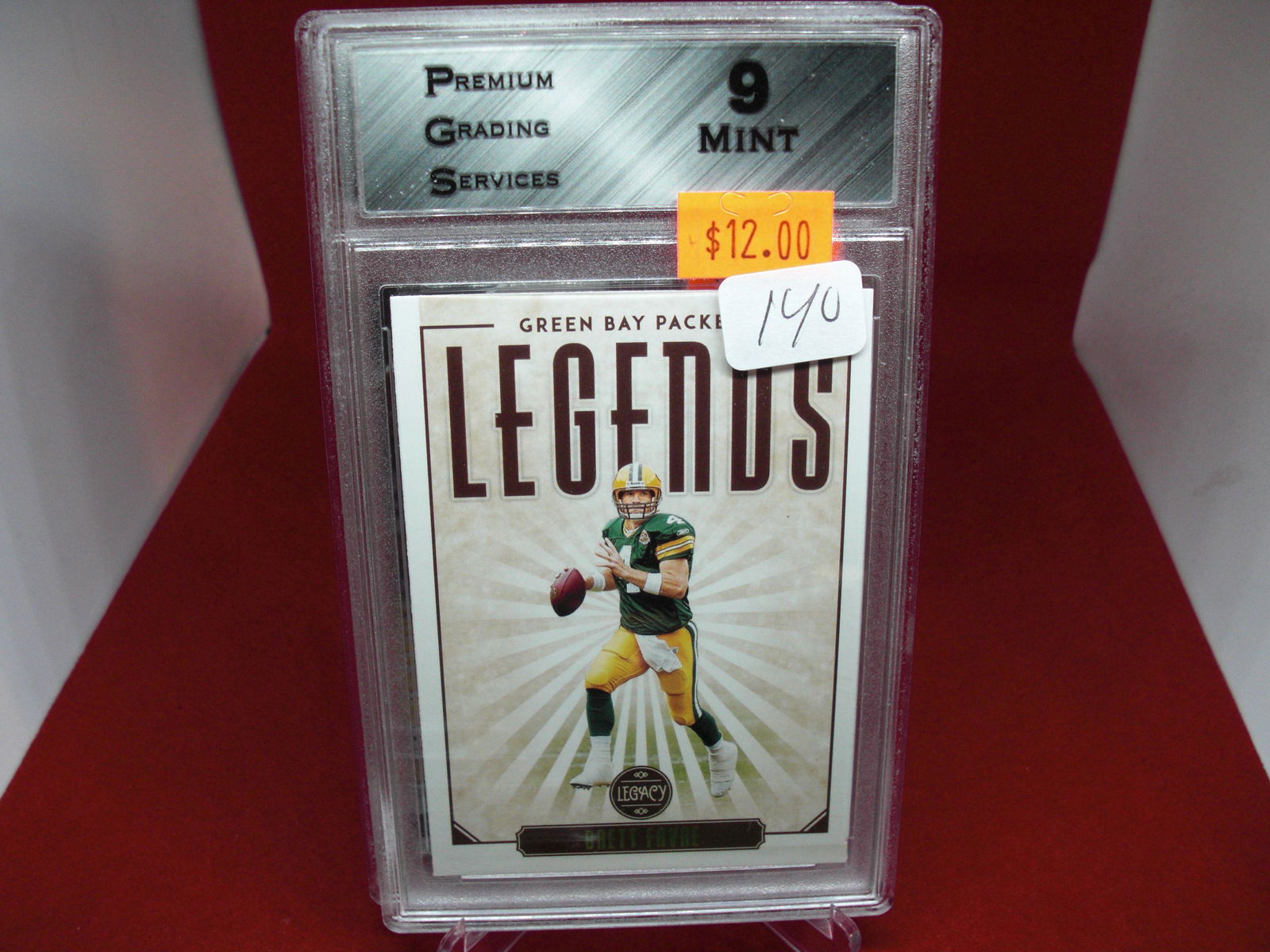 pgs graded brett favre mint 9 (1 of 1)