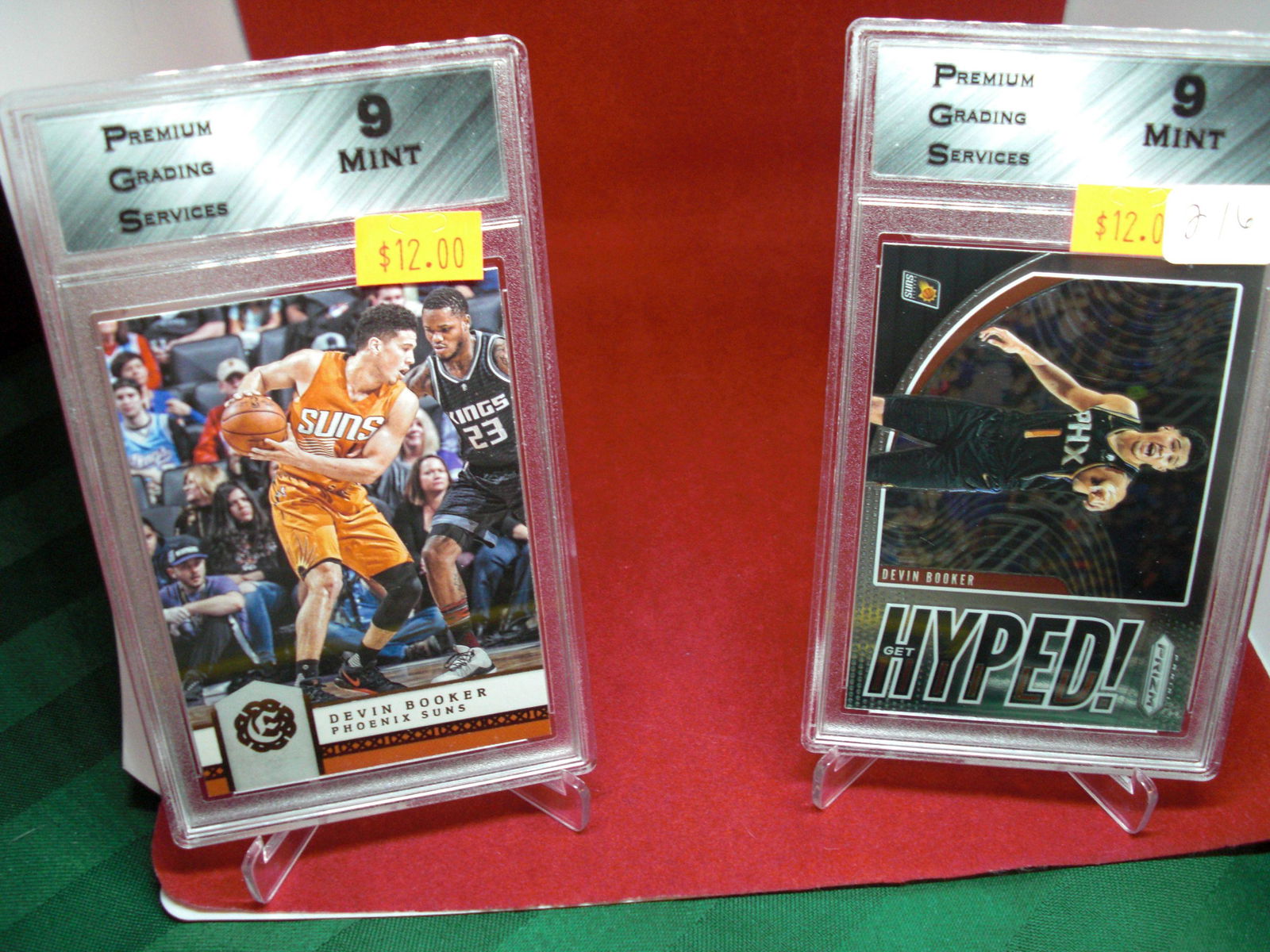 pgs graded lot of 2 devin bookers mint 9's (1 of 1)