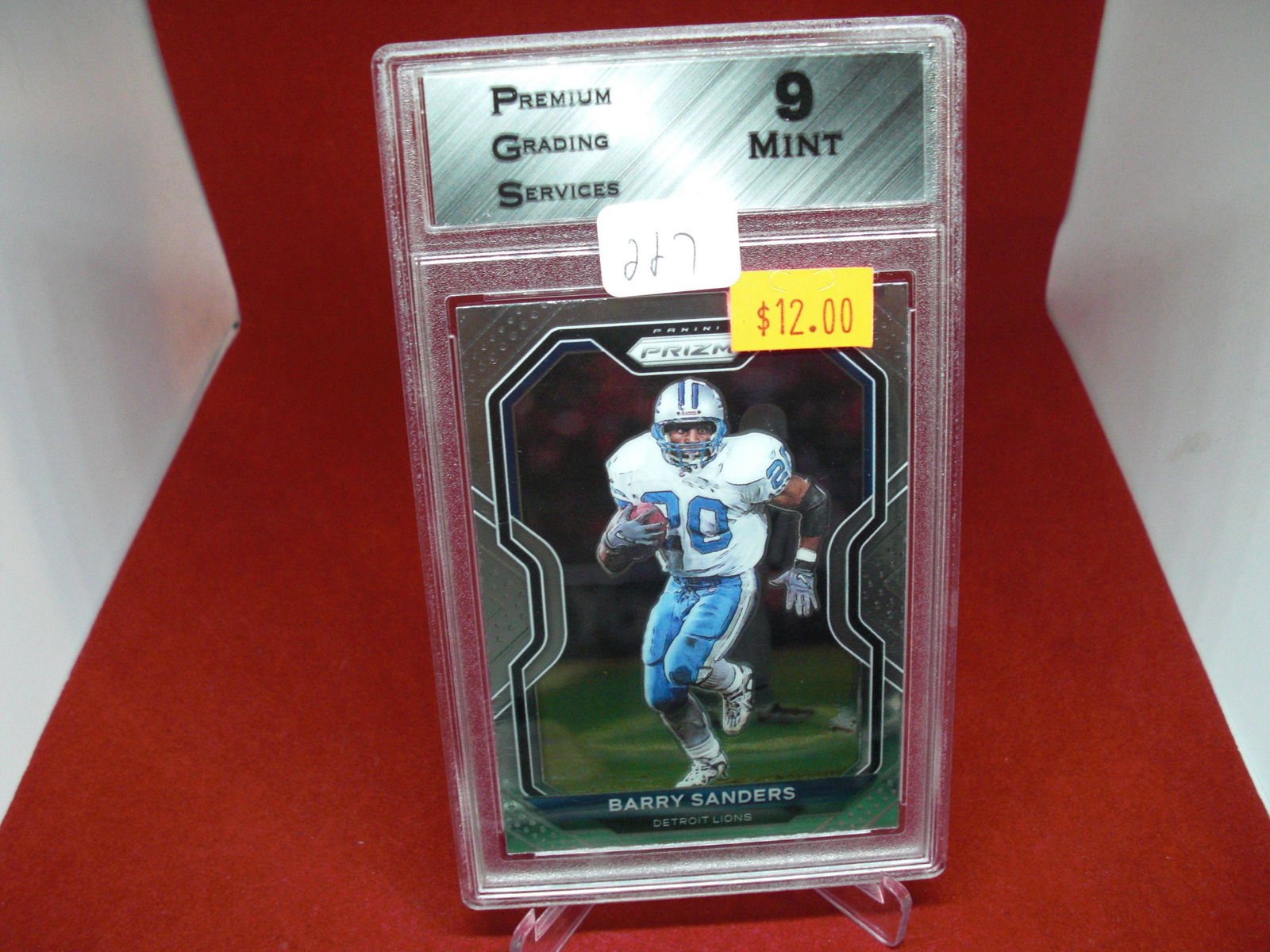 pgs graded barry sanders mint 9 (1 of 1)