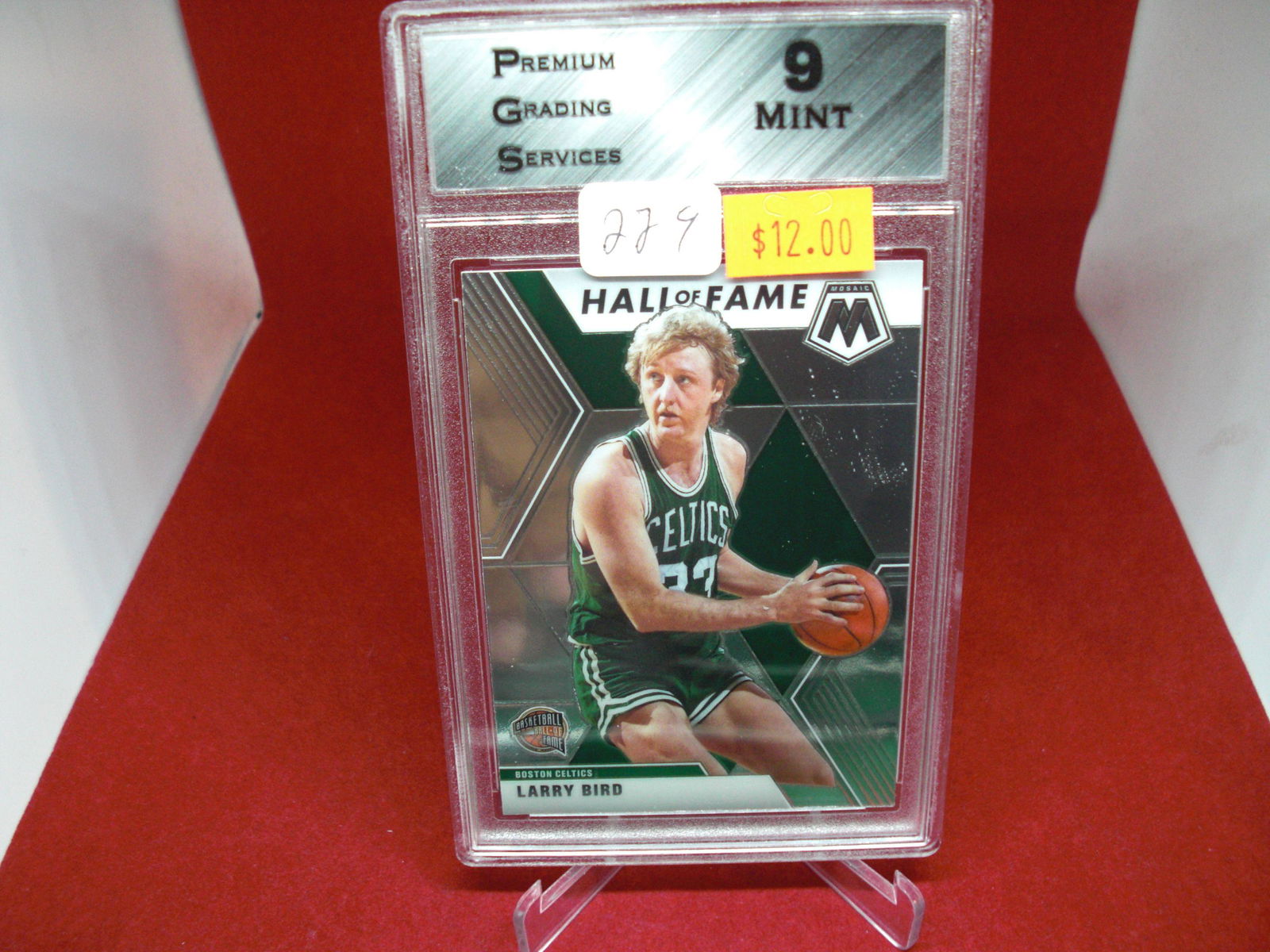 pgs graded larry bird mint 9 (1 of 1)