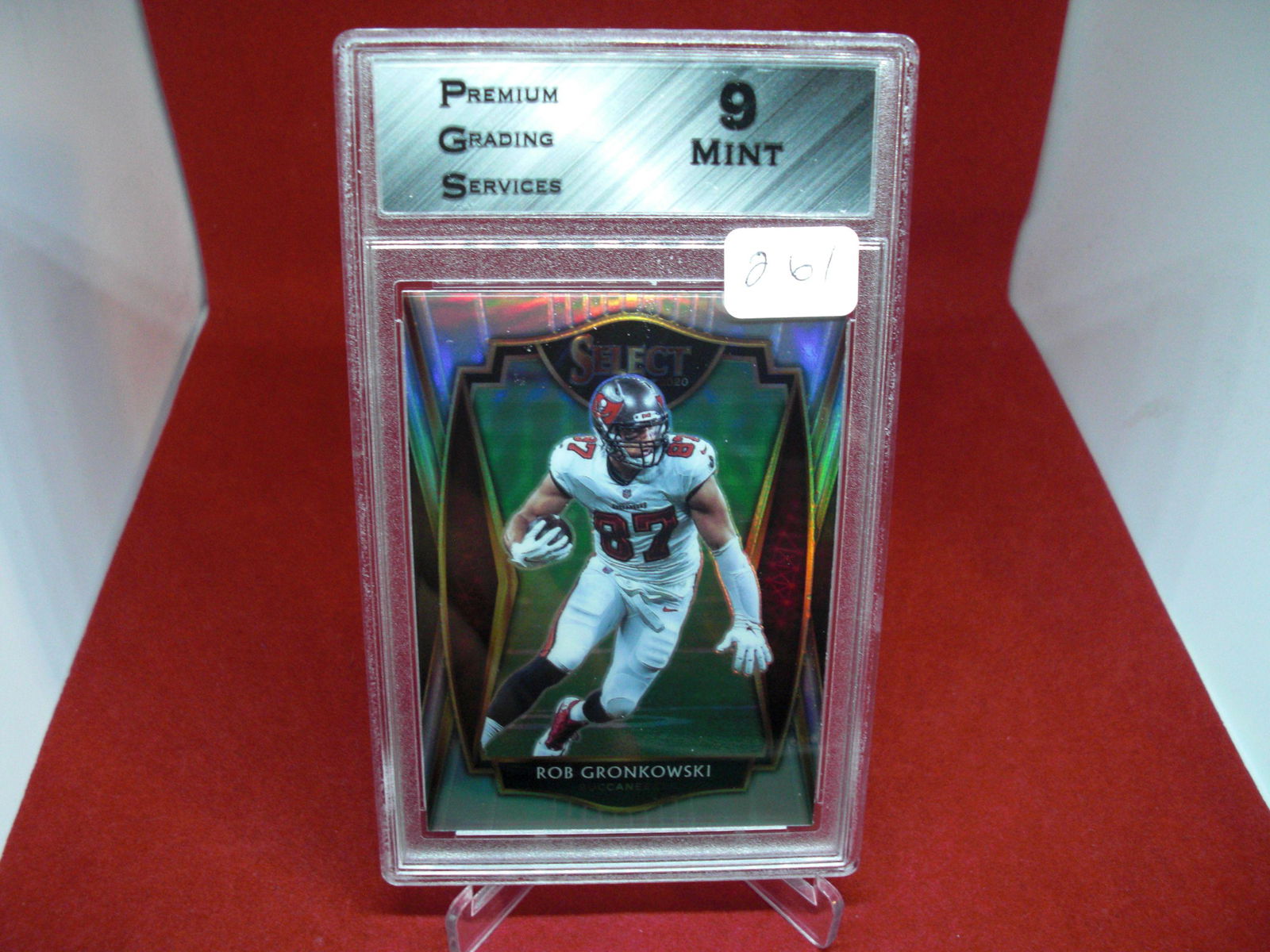 pgs graded rob gronkowski mint 9 (1 of 1)