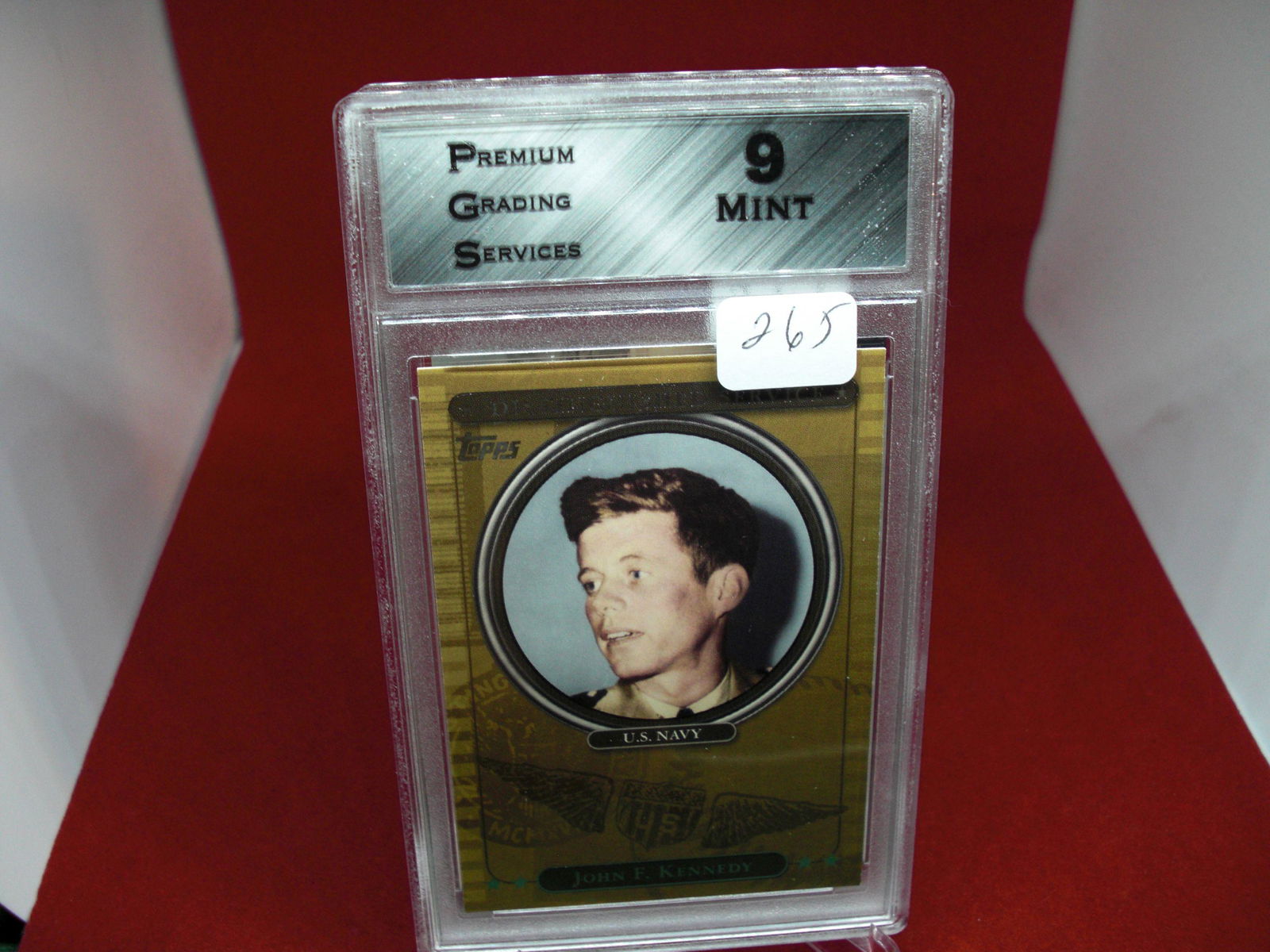 pgs graded john f kennedy mint 9 (1 of 1)