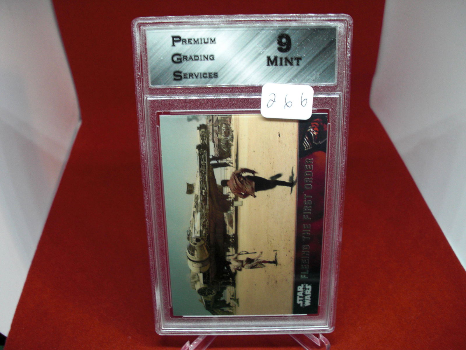 pgs graded star wars fleeing the first order mint 9 (1 of 1)