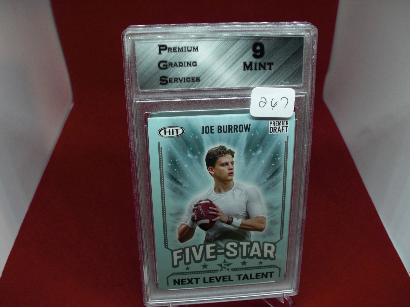 pgs graded joe burrow mint 9 (1 of 1)