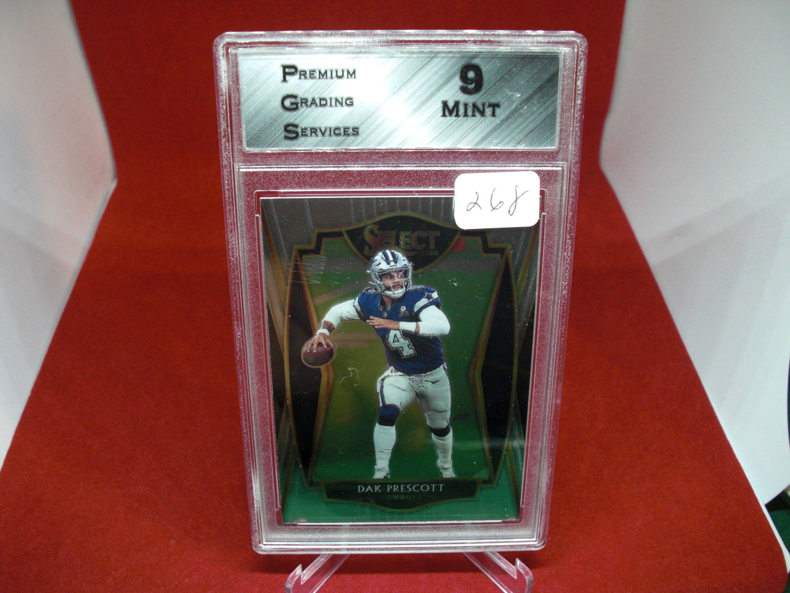 pgs graded dak prescott mint 9 (1 of 1)