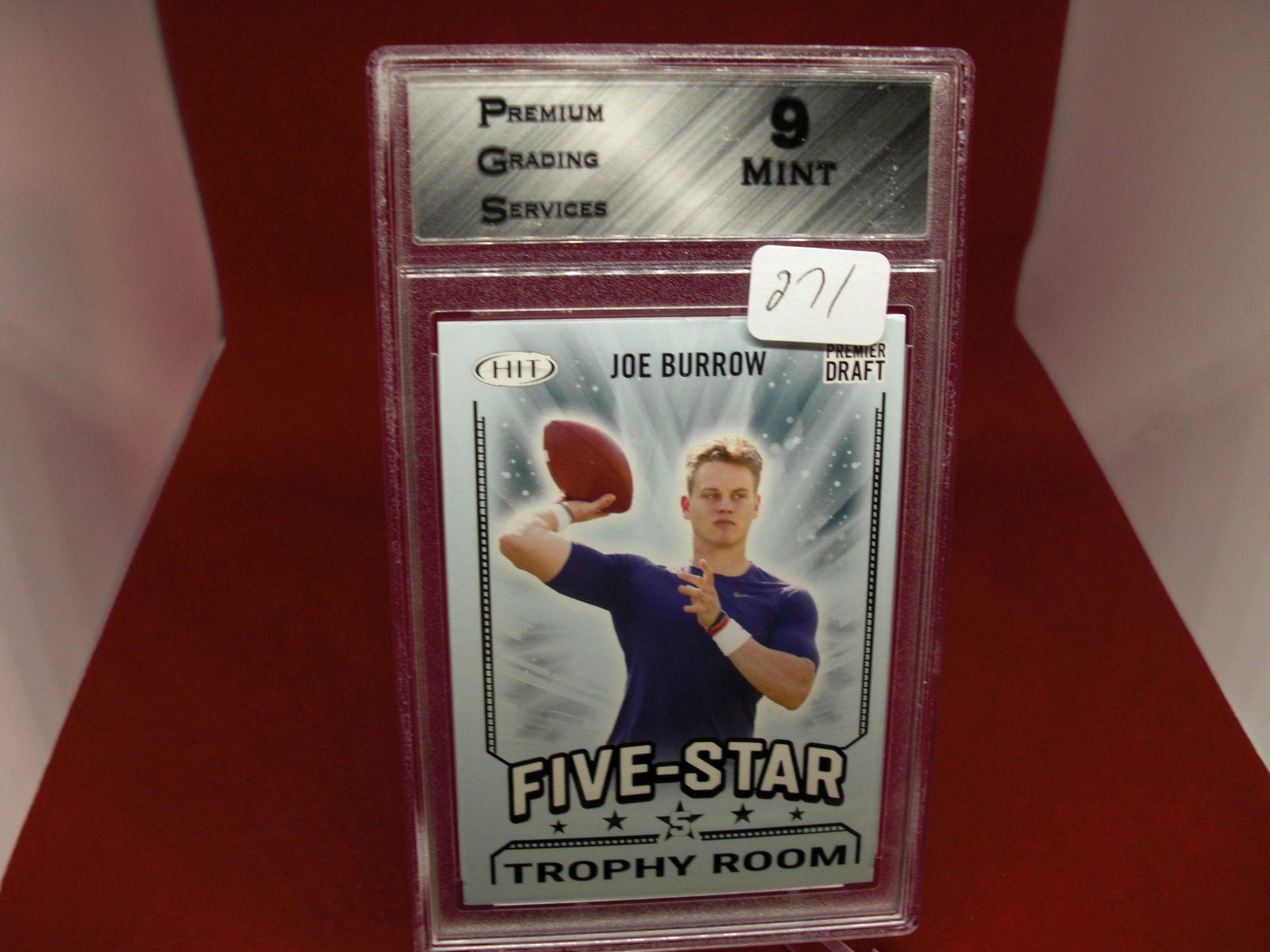 pgs graded joe burrow mint 9 (1 of 1)