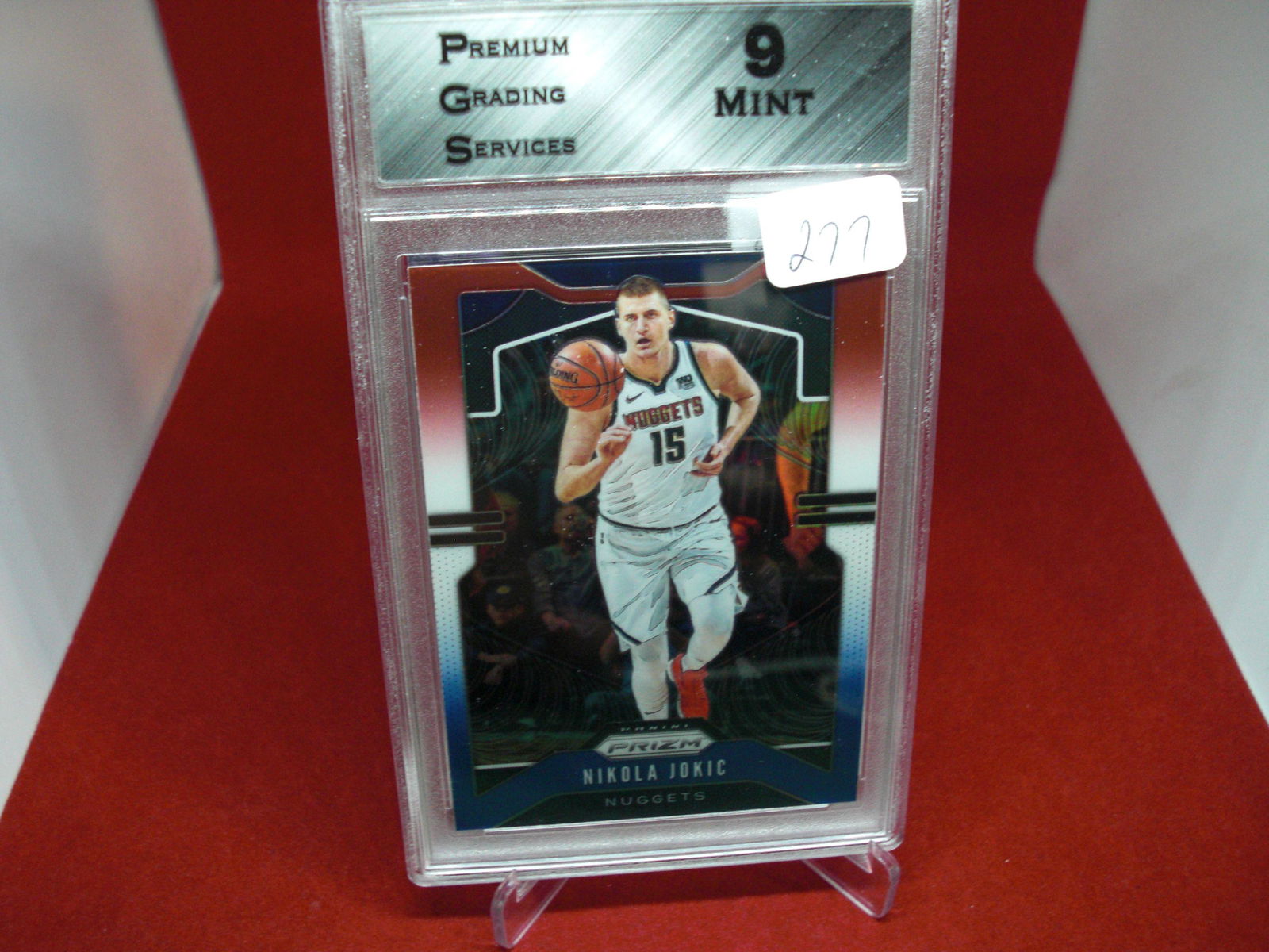 pgs graded nikola jokie mint 9 (1 of 1)
