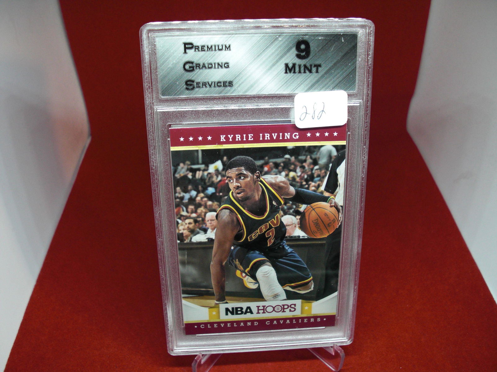 pgs graded kyrie irving mint 9 (1 of 1)