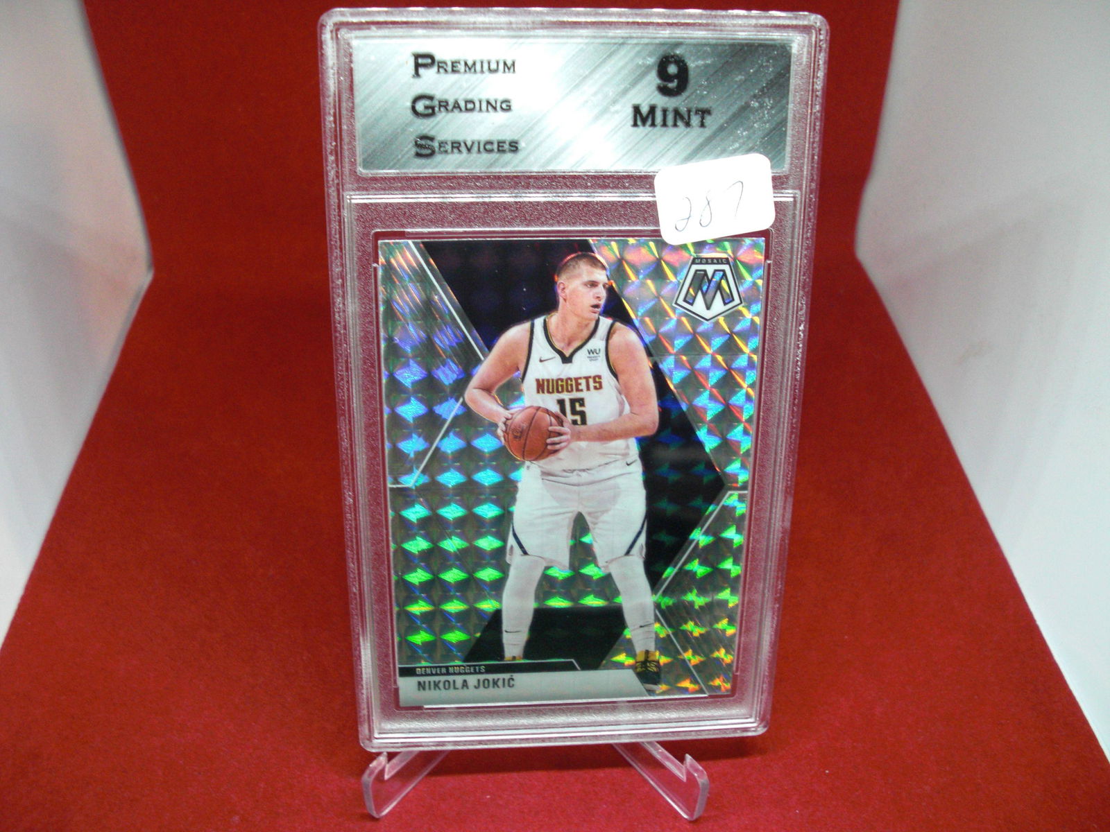 pgs graded nikola jokie mint 9 (1 of 1)