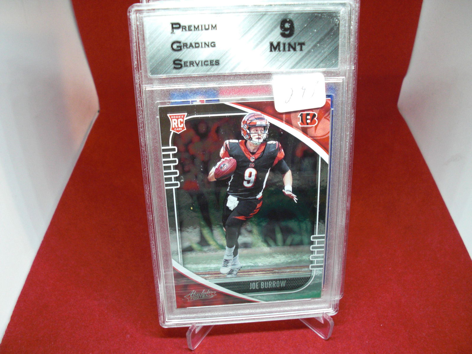 pgs graded joe burrow rookie mint 9 (1 of 1)