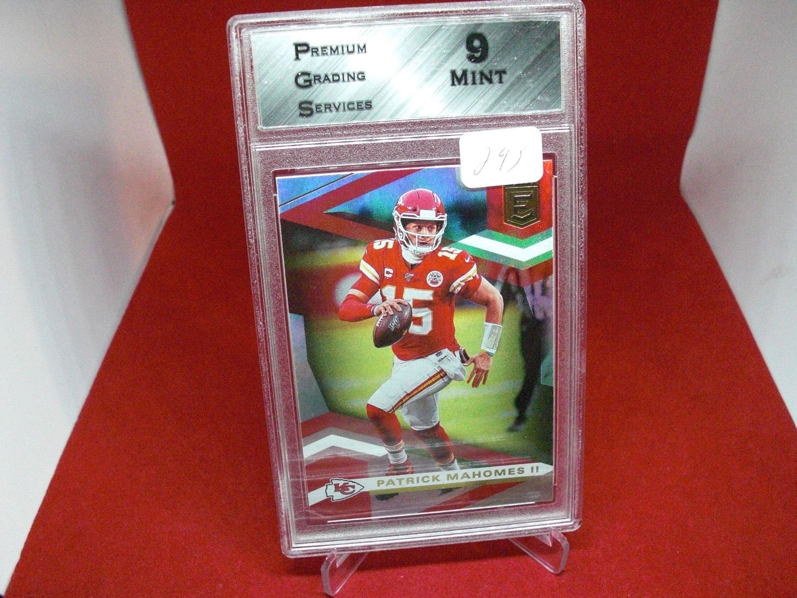 pgs graded patrick mahomes mint 9 (1 of 1)