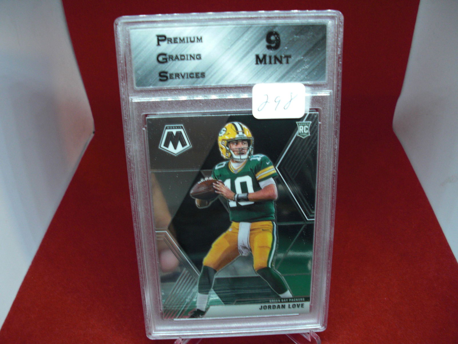 pgs graded jordan love rookie mint 9 (1 of 1)