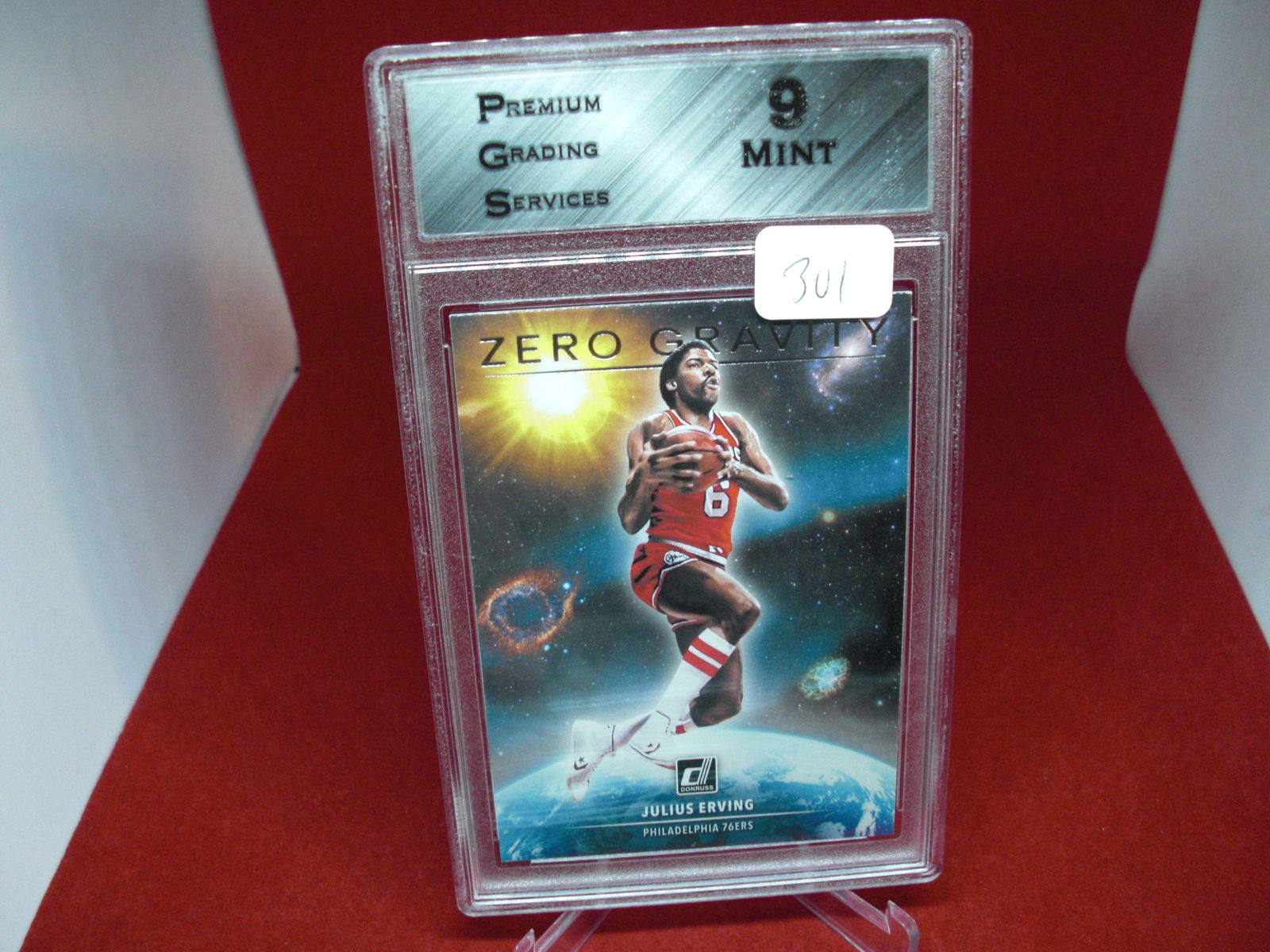 pgs graded julius erving mint 9 (1 of 1)