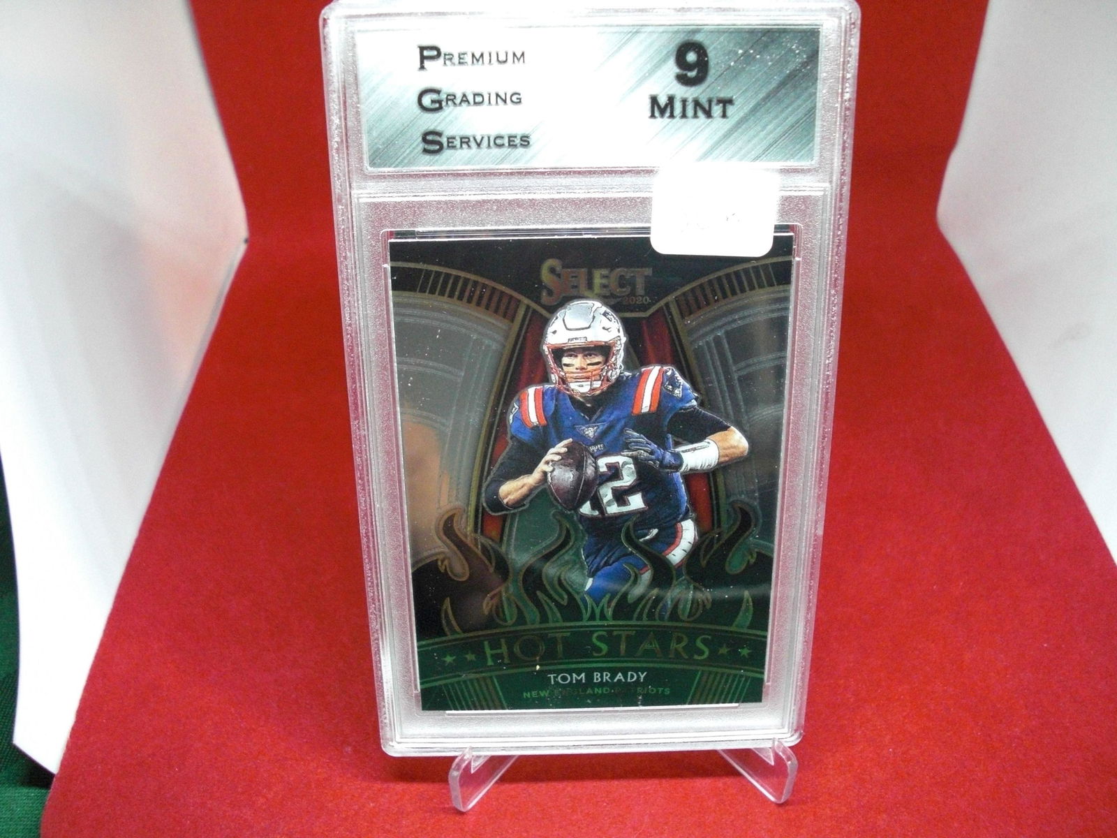 pgs graded tom brady mint 9 (1 of 1)