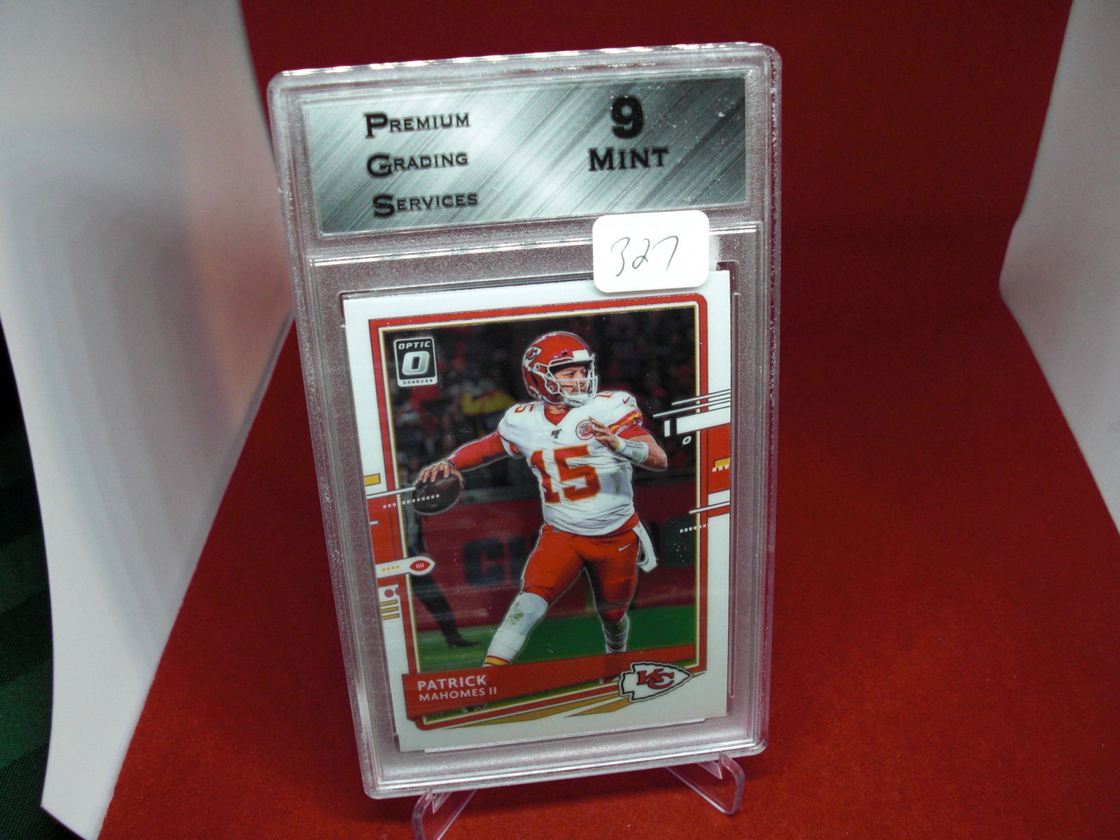 pgs graded patrick mahomes mint 9 (1 of 1)
