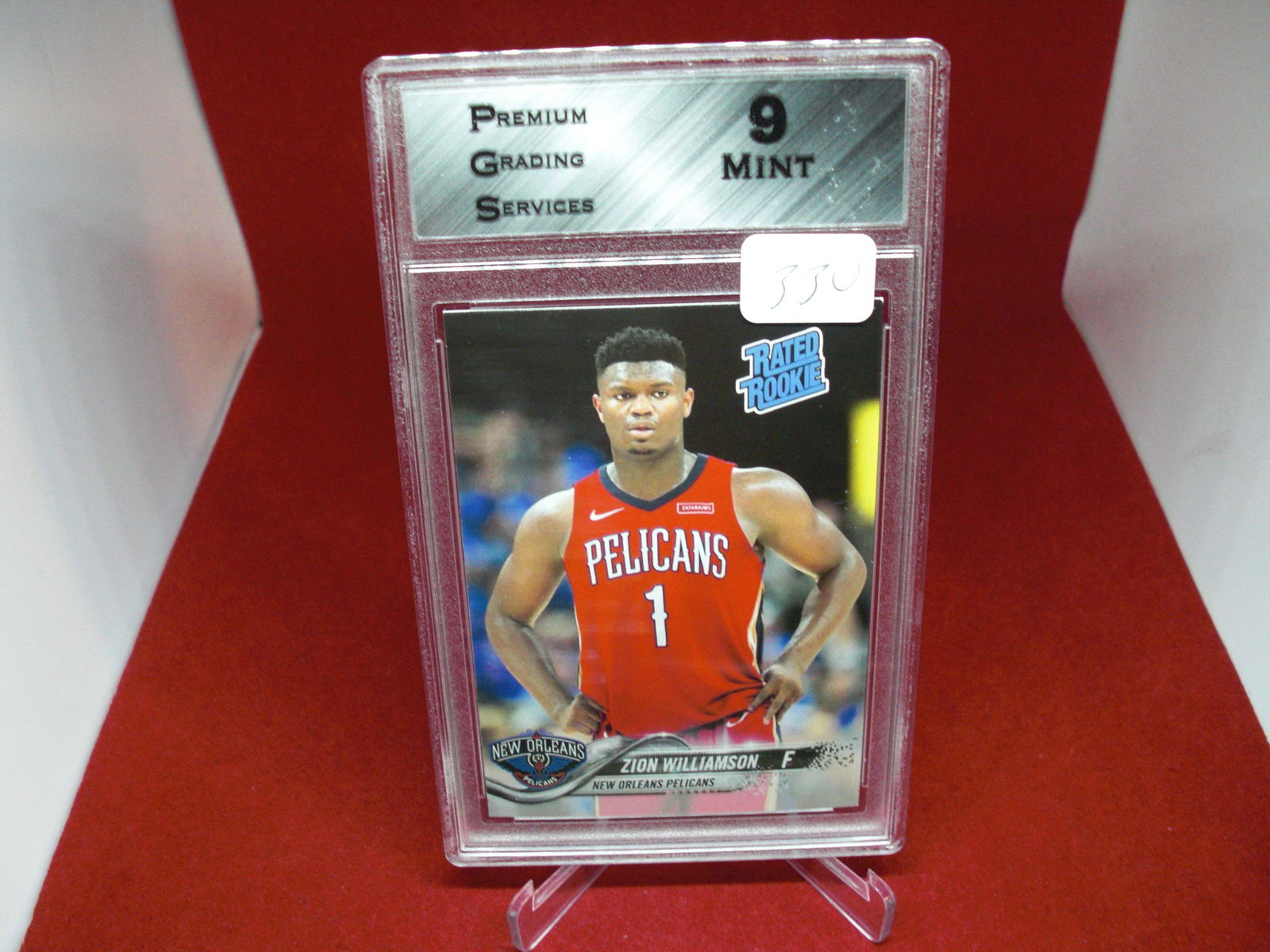 pgs graded zion williamson rated rookie mint 9 (1 of 1)