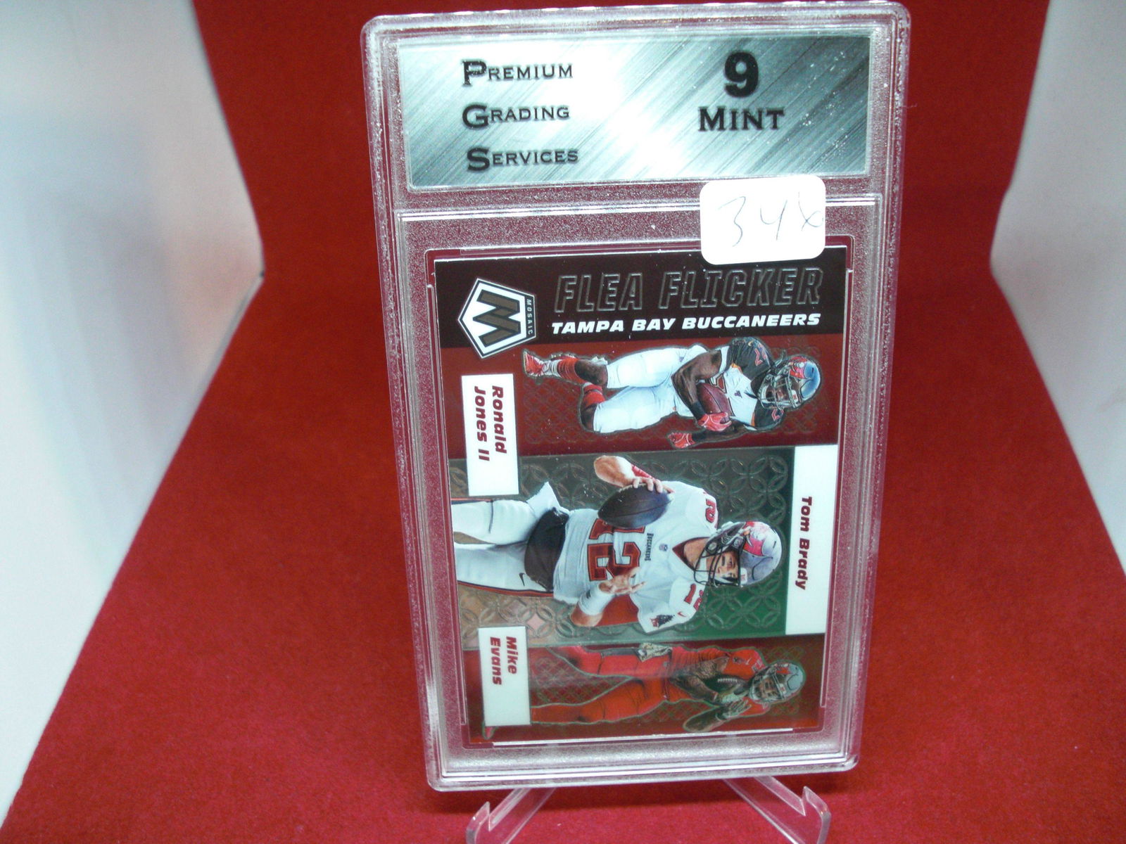 pgs graded tom brady ronald jones mike evans mint 9 (1 of 1)