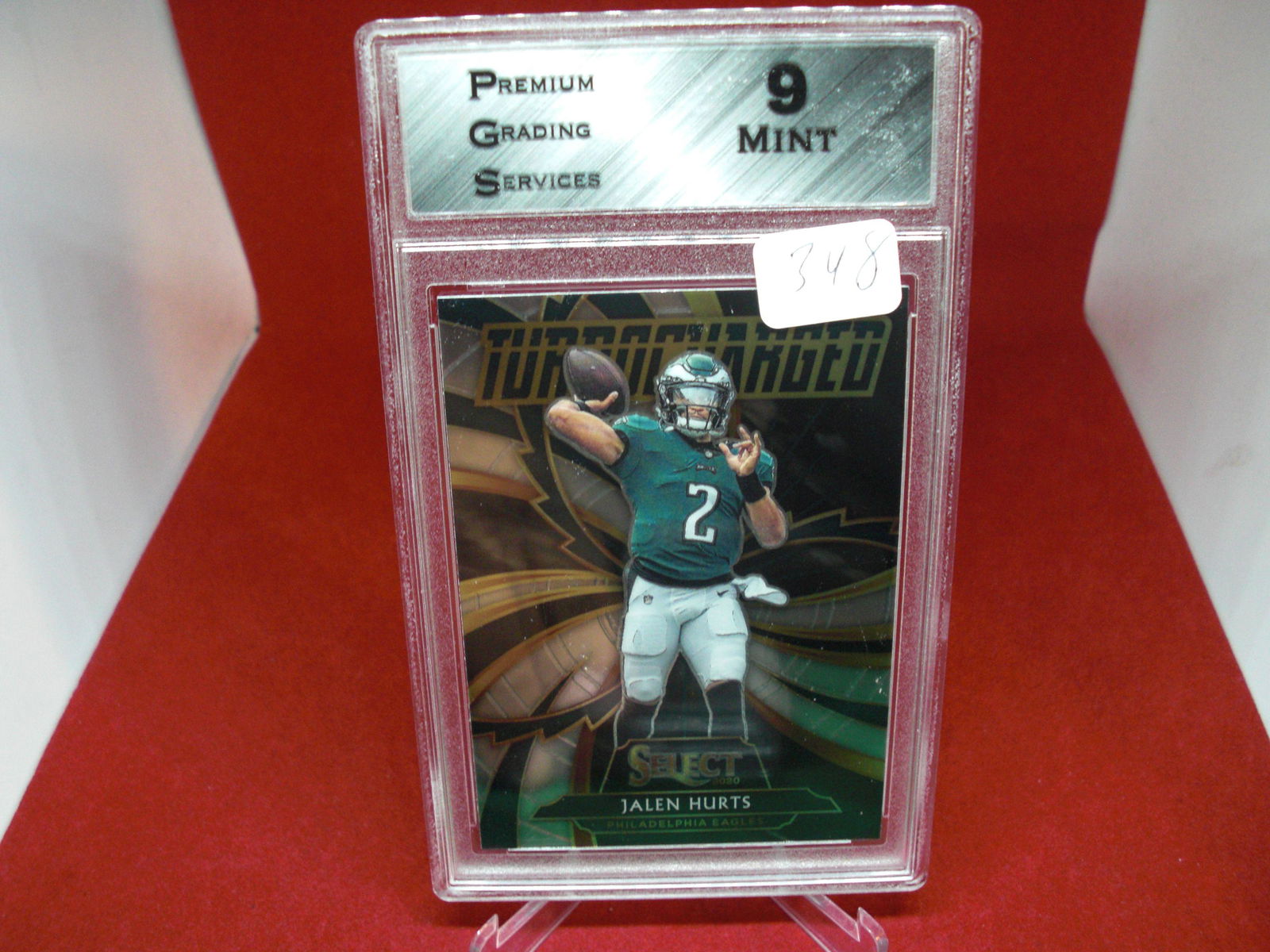 pgs graded jalen hurts select mint 9 (1 of 1)