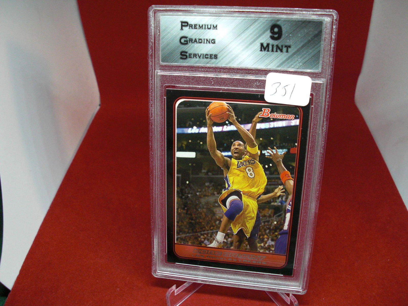 pgs graded kobe bryant mint 9 (1 of 1)