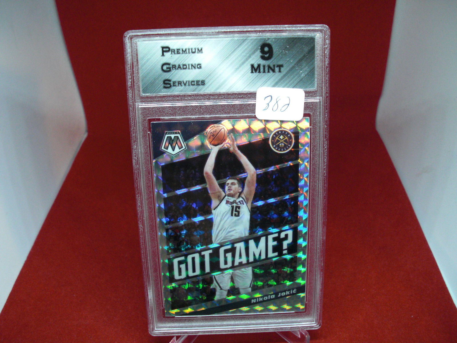 pgs graded nikola jokic mint 9 (1 of 1)