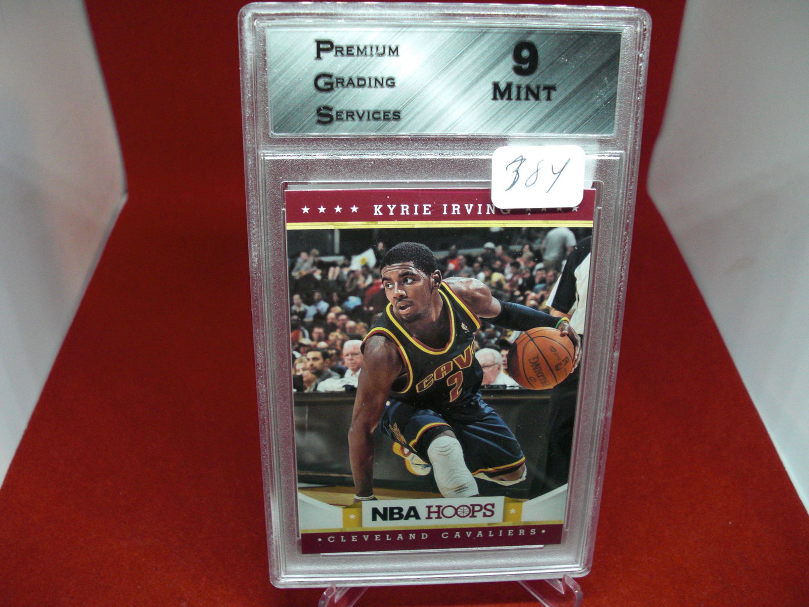 pgs graded kyrie irving mint 9 (1 of 1)