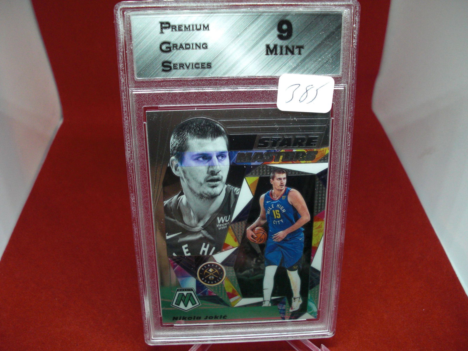 pgs graded nikola jokic mint 9 (1 of 1)