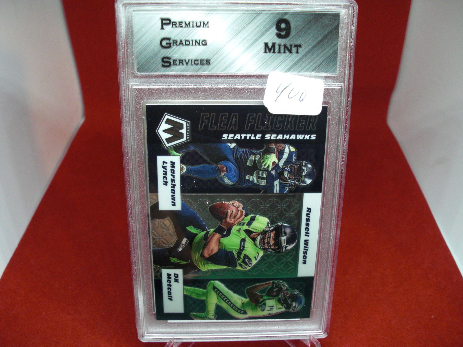 pgs graded russell wilson marshawn lynch dk metcalf (1 of 1)