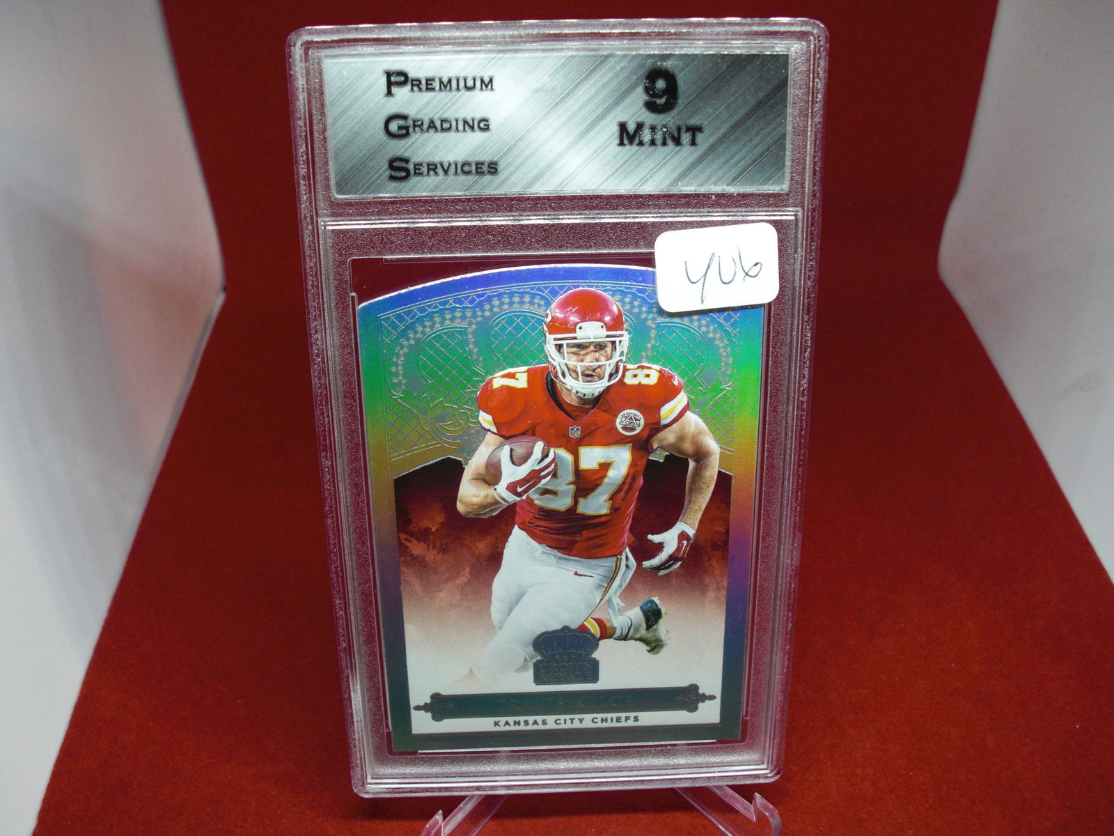 pgs graded travis kelce mint 9 #108/199 (1 of 1)