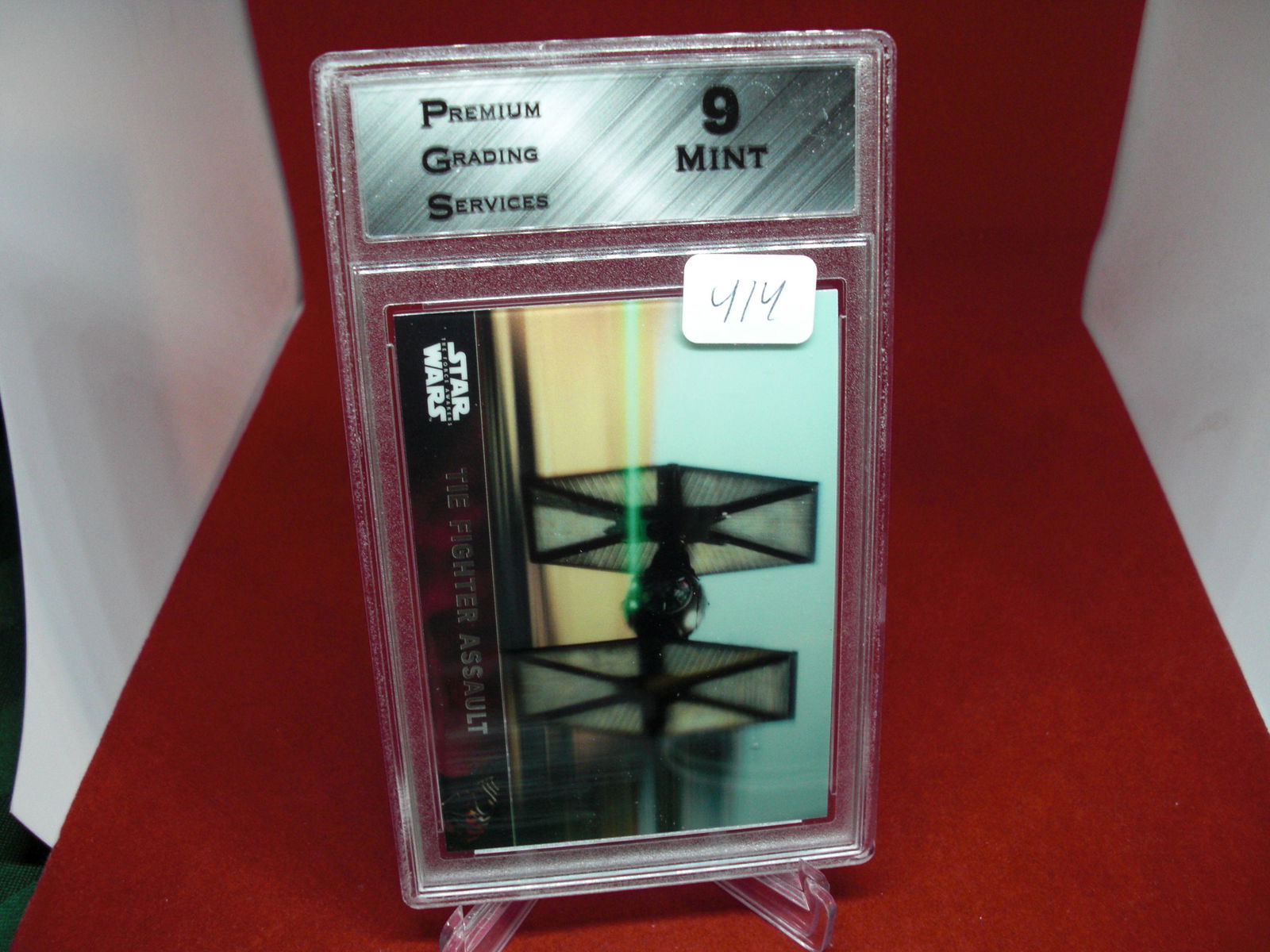 pgs graded star wars the fighter assault mint 9 (1 of 1)