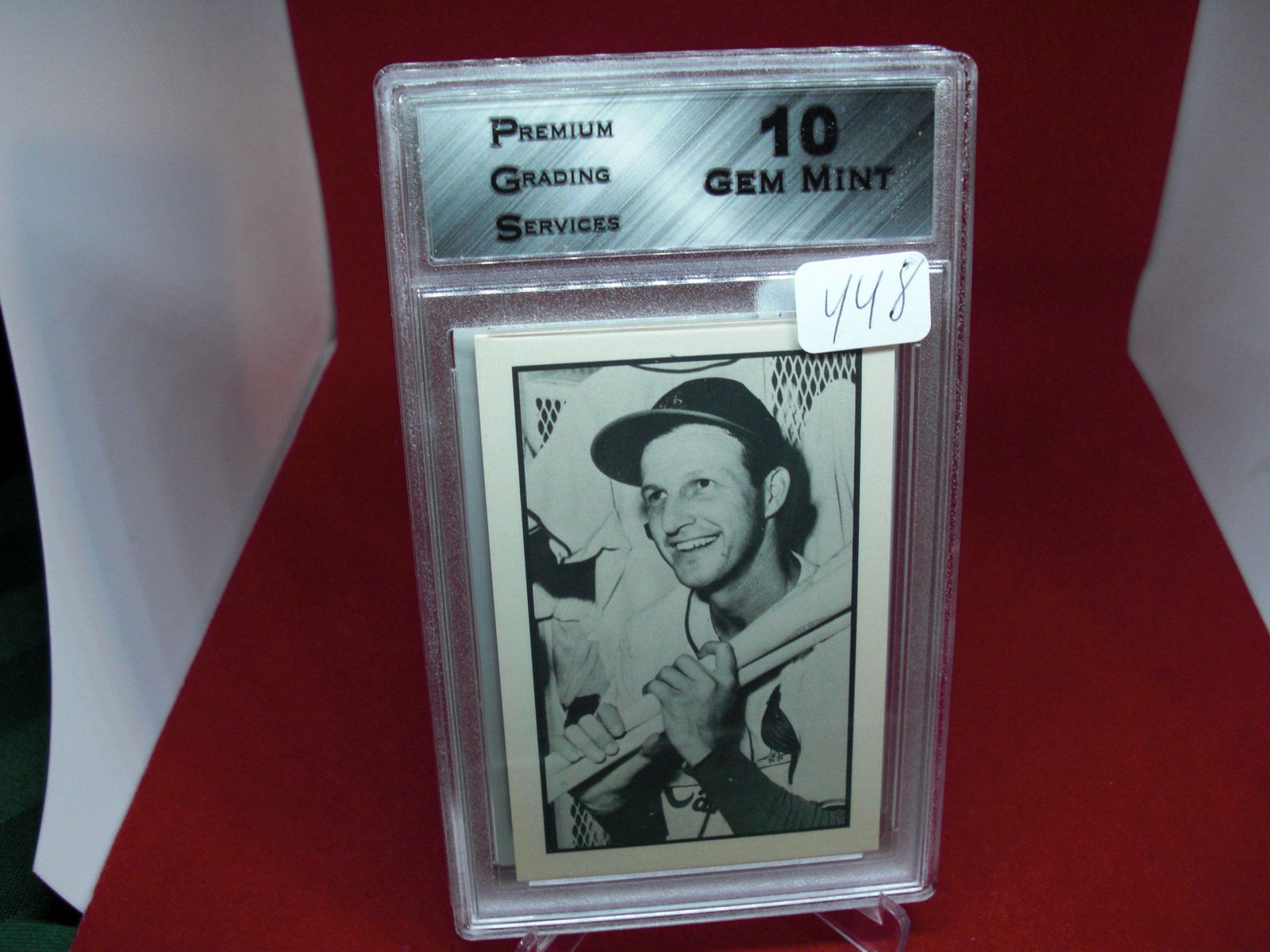 pgs graded stan musial insert mint 10 (1 of 1)