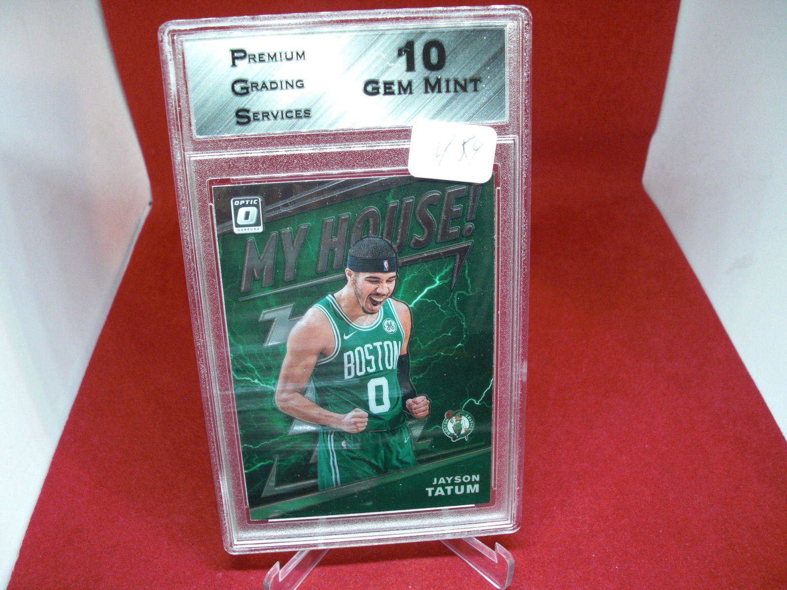pgs graded jayson tatum mint 10 (1 of 1)