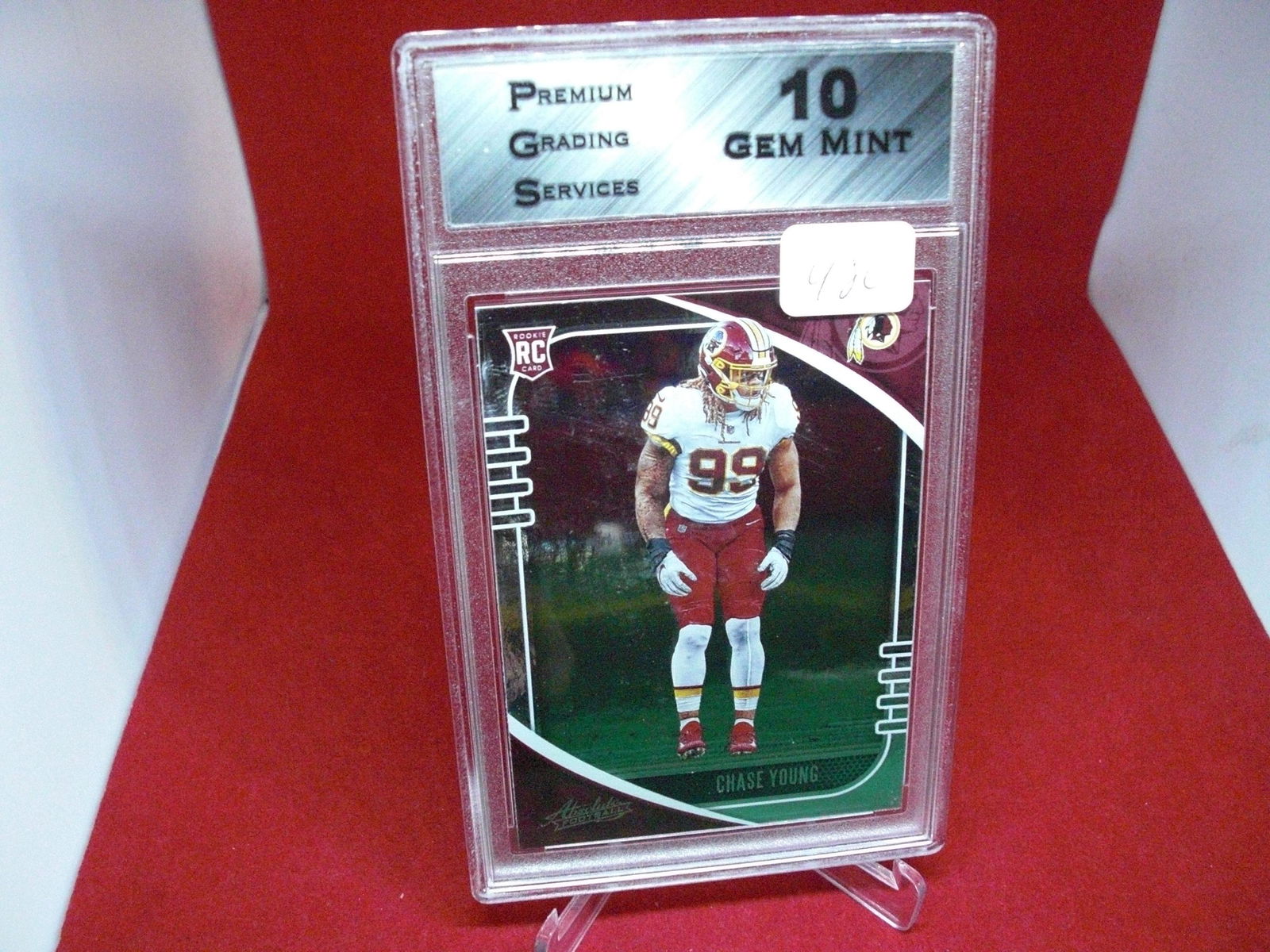 pgs graded  chase young rookie mint 10 (1 of 1)