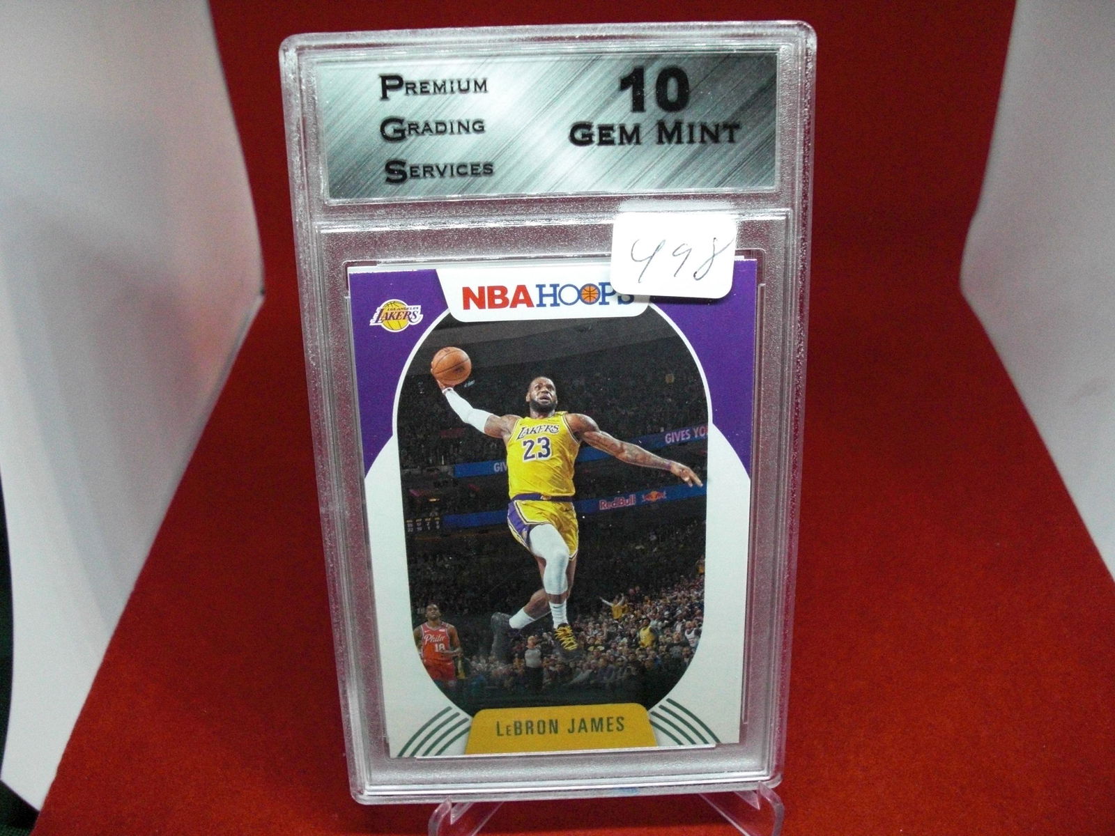 pgs graded  lebron james mint 10 (1 of 1)