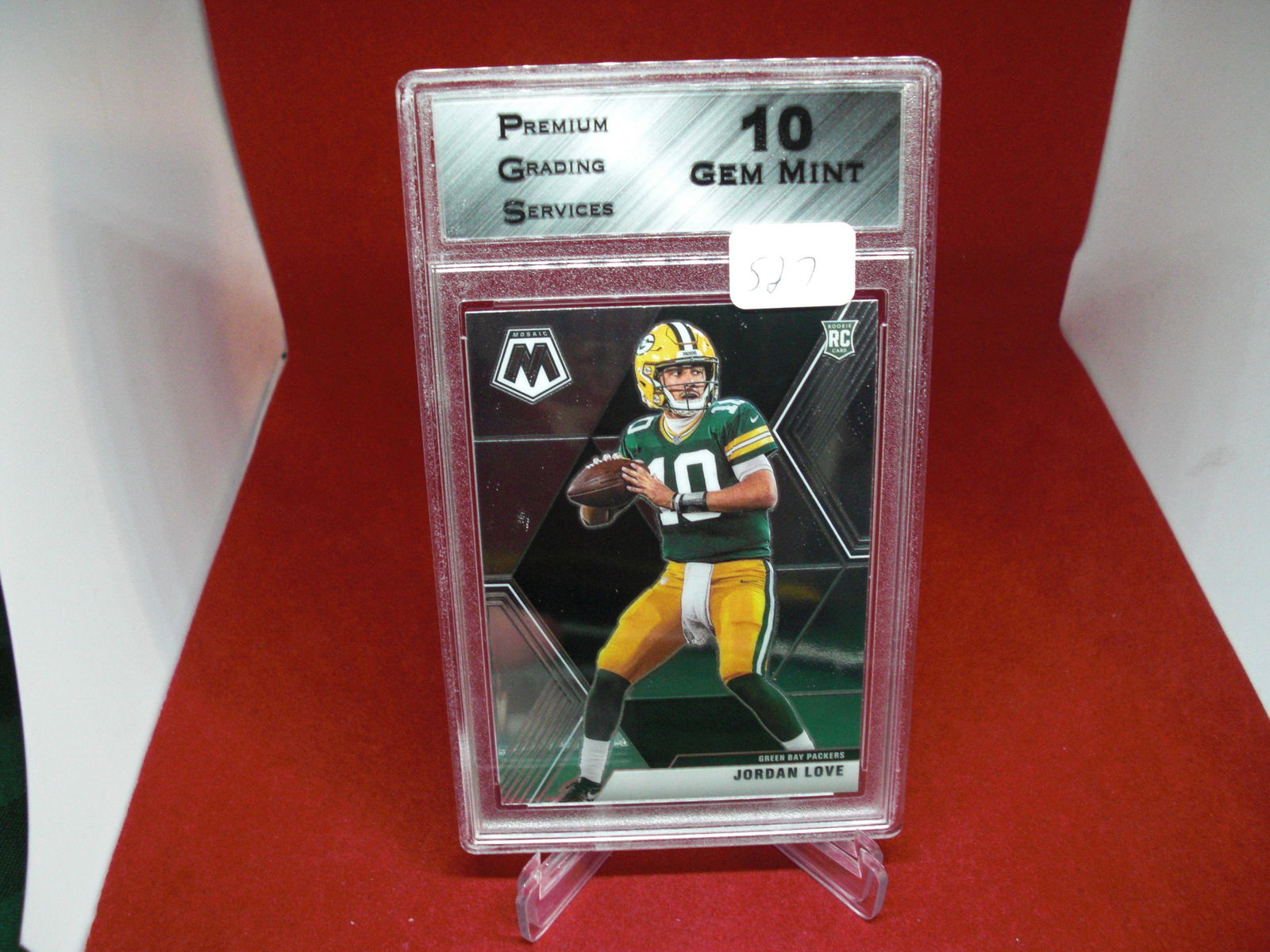 pgs graded  jordan love rookie mint 10 (1 of 1)