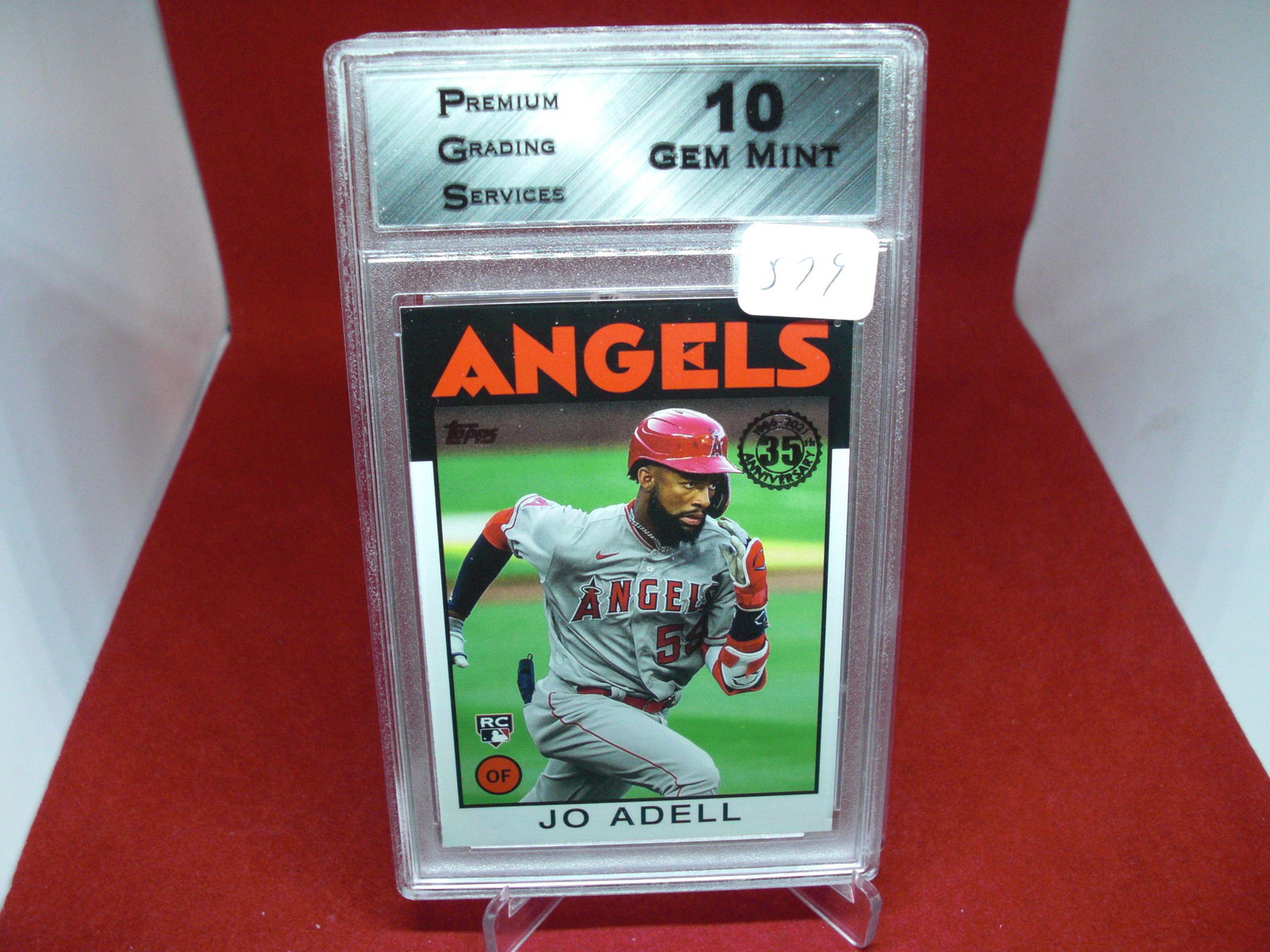 psa graded jo adell rookie mint 10: nice graded card