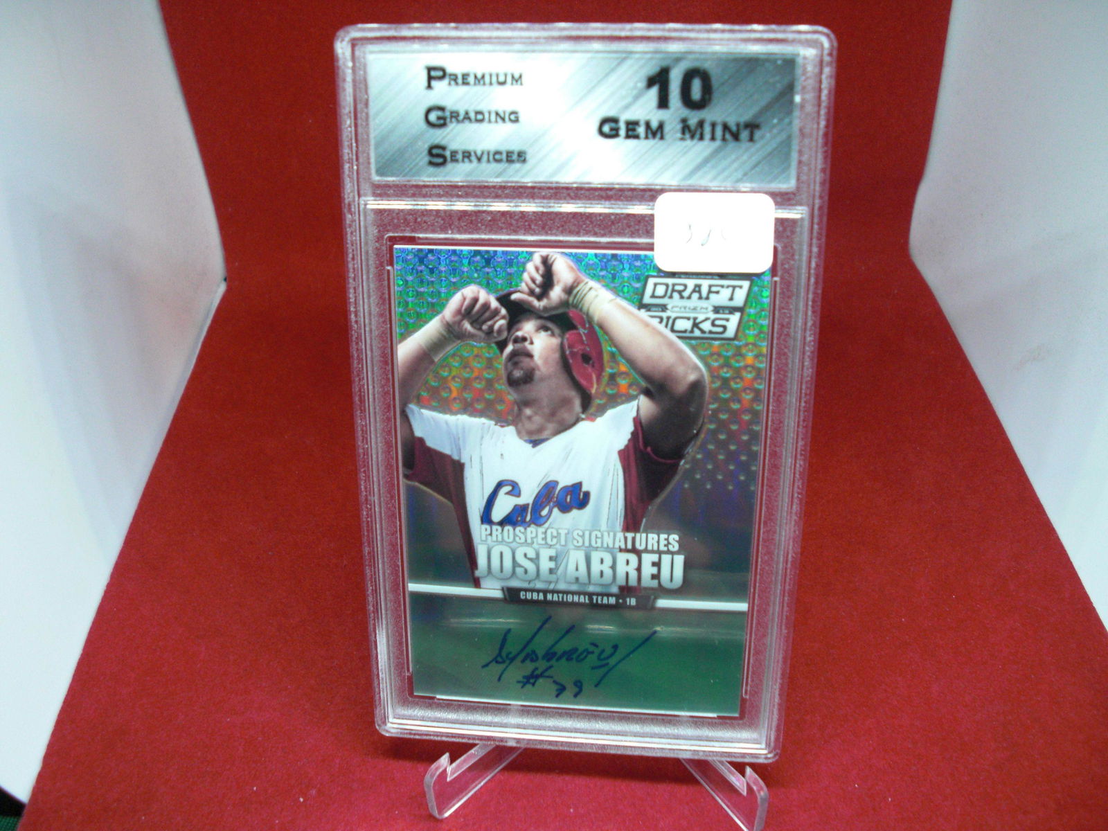 pgs graded  jose abreu auto mint 10 (1 of 1)