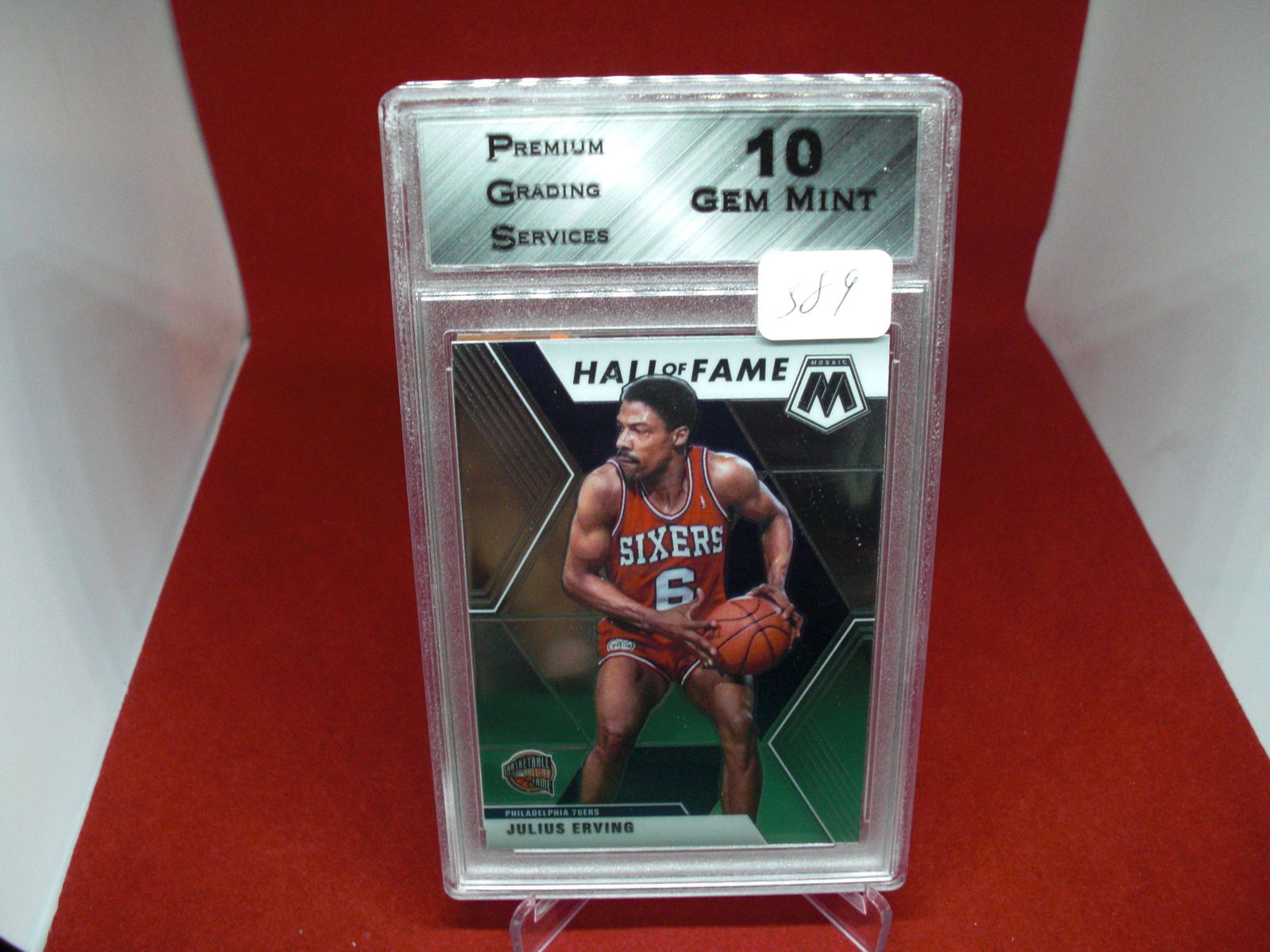 pgs graded  julius erving mint 10 (1 of 1)