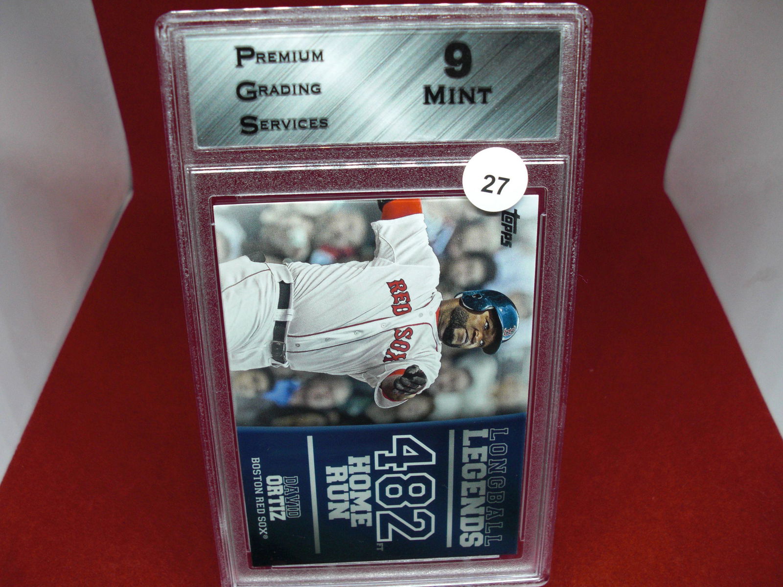 pgs graded david ortiz mint 9 (1 of 1)