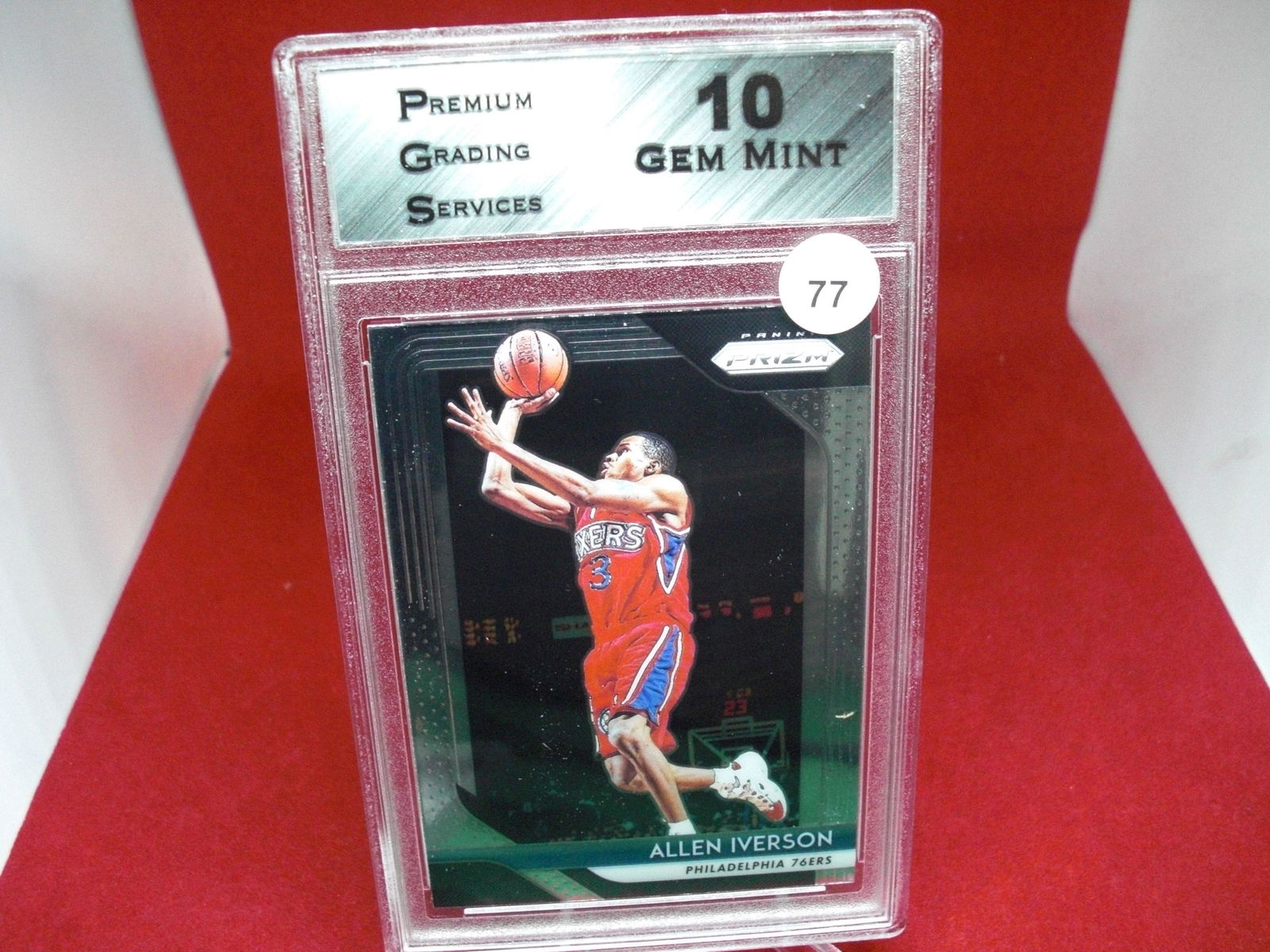pgs graded allen iverson mint 10 (1 of 1)